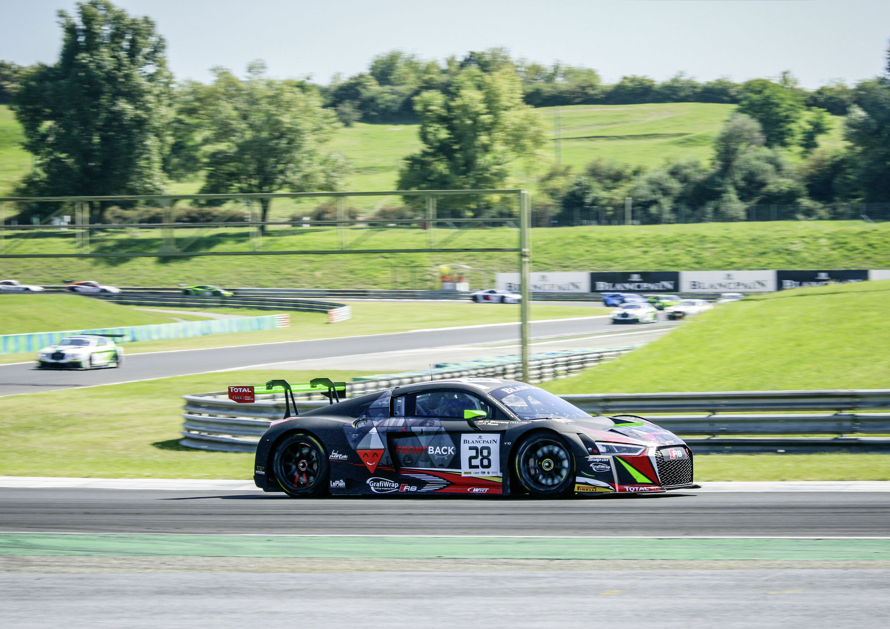 Blancpain GT Series Sprint Cup 2016 - Audi R8 LMS #28 (Belgian Audi Club Team WRT), René Rast/Will Stevens