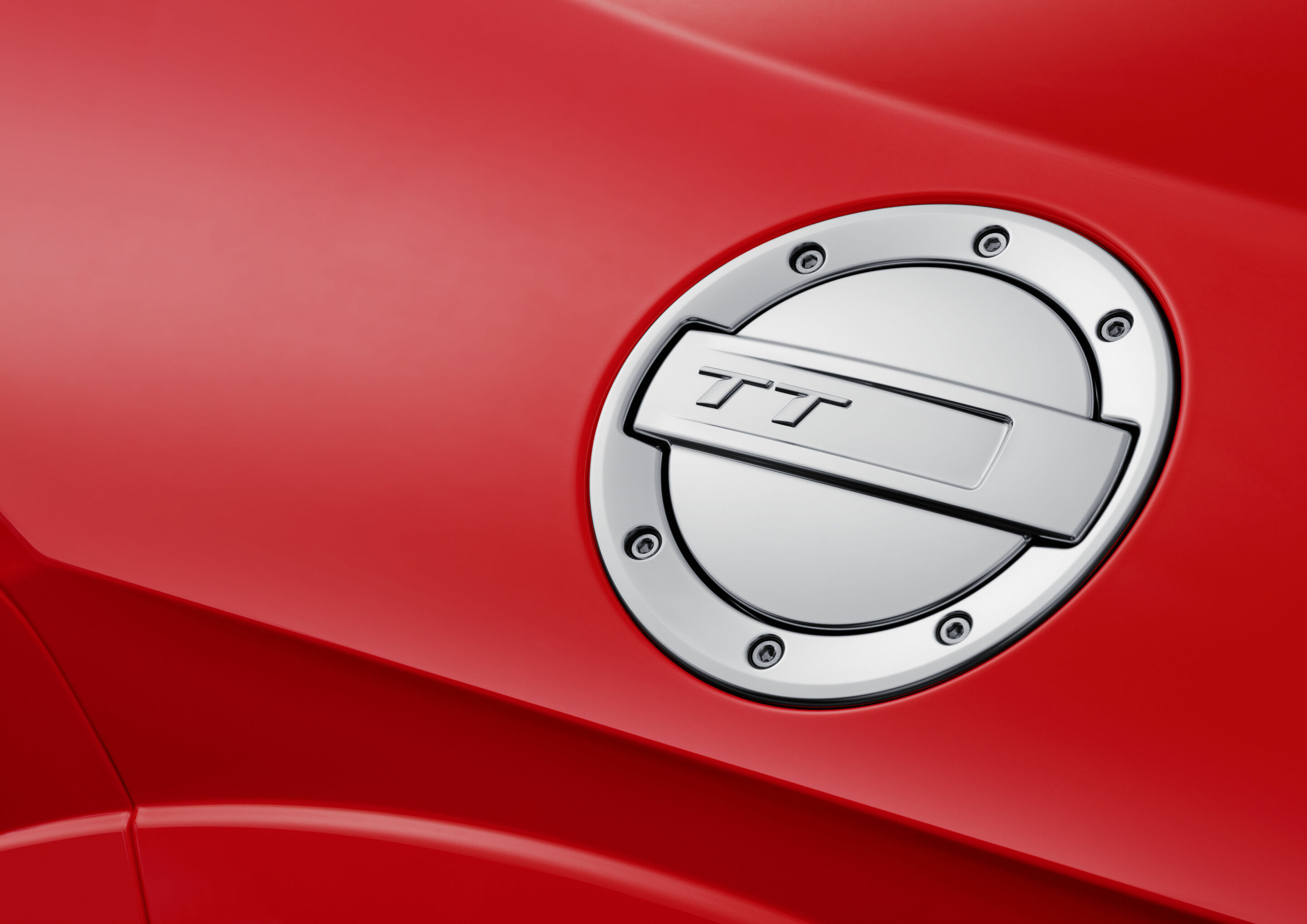 Audi TT RS Coupé - Detail, Farbe: Catalunyarot