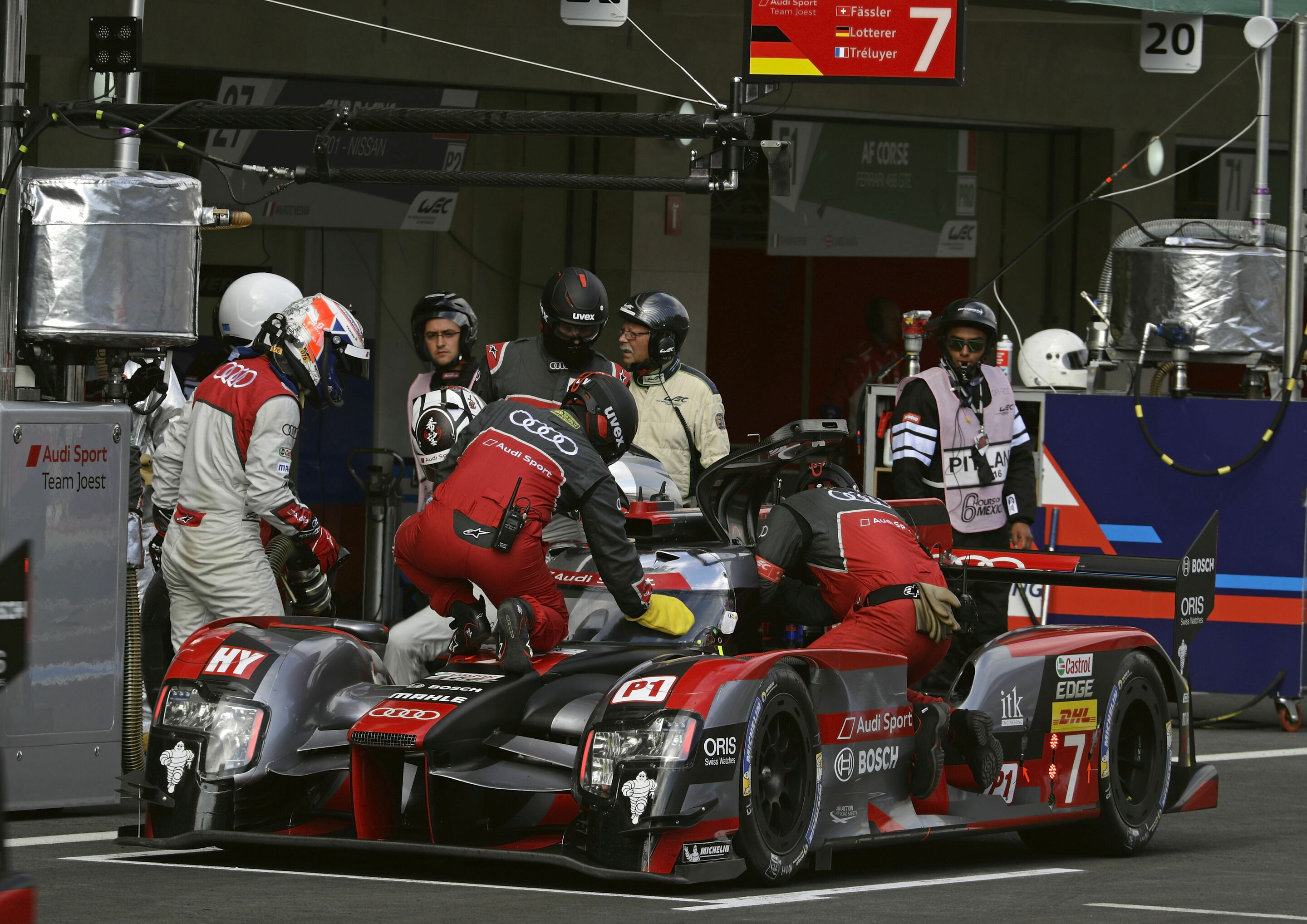 WEC Mexico 2016 - Audi R18 (2016) #7 (Audi Sport Team Joest), Marcel Fässler, André Lotterer