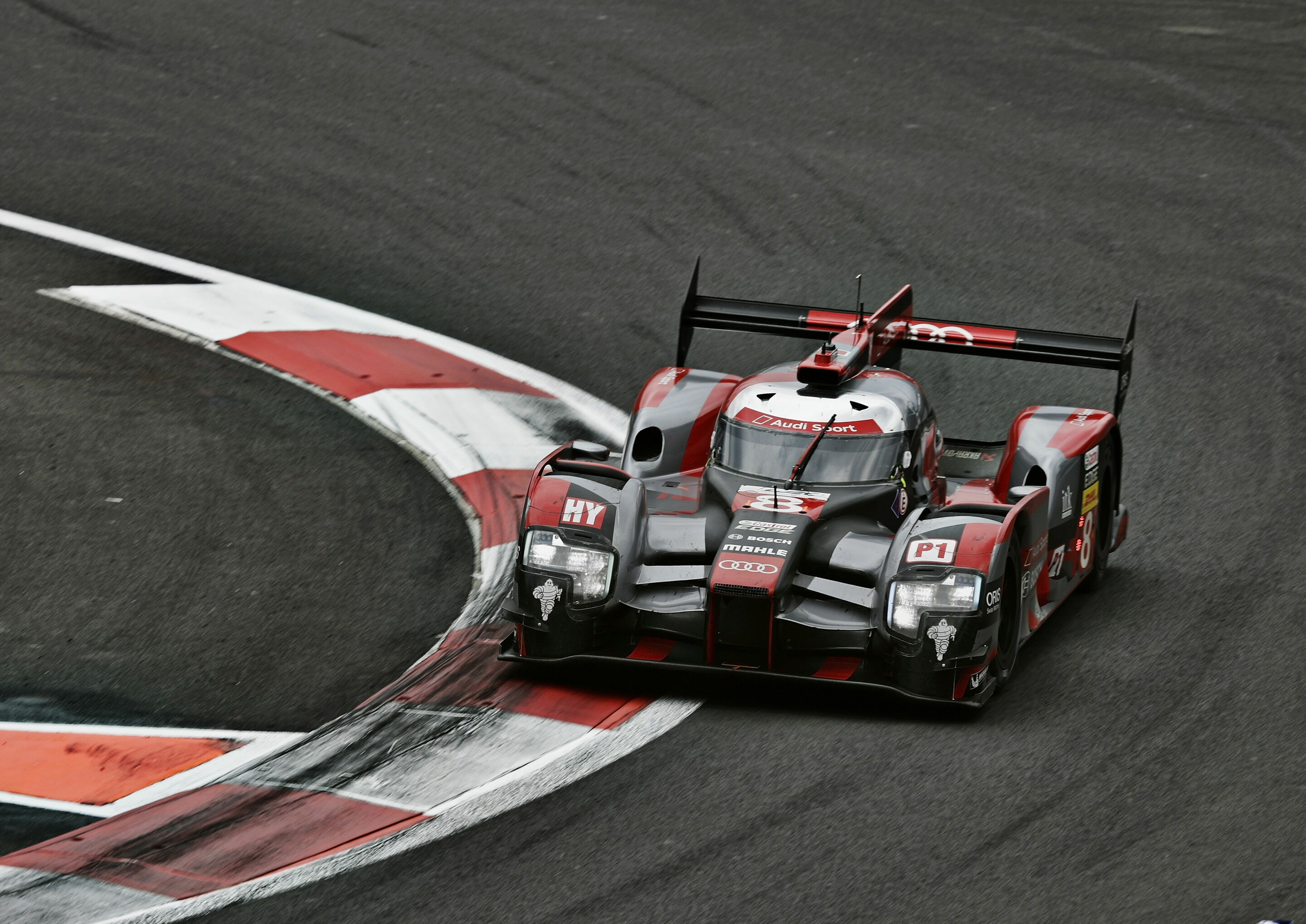WEC Mexiko 2016 - Audi R18 (2016) #8 (Audi Sport Team Joest), Lucas di Grassi, Loïc Duval, Oliver Jarvis
