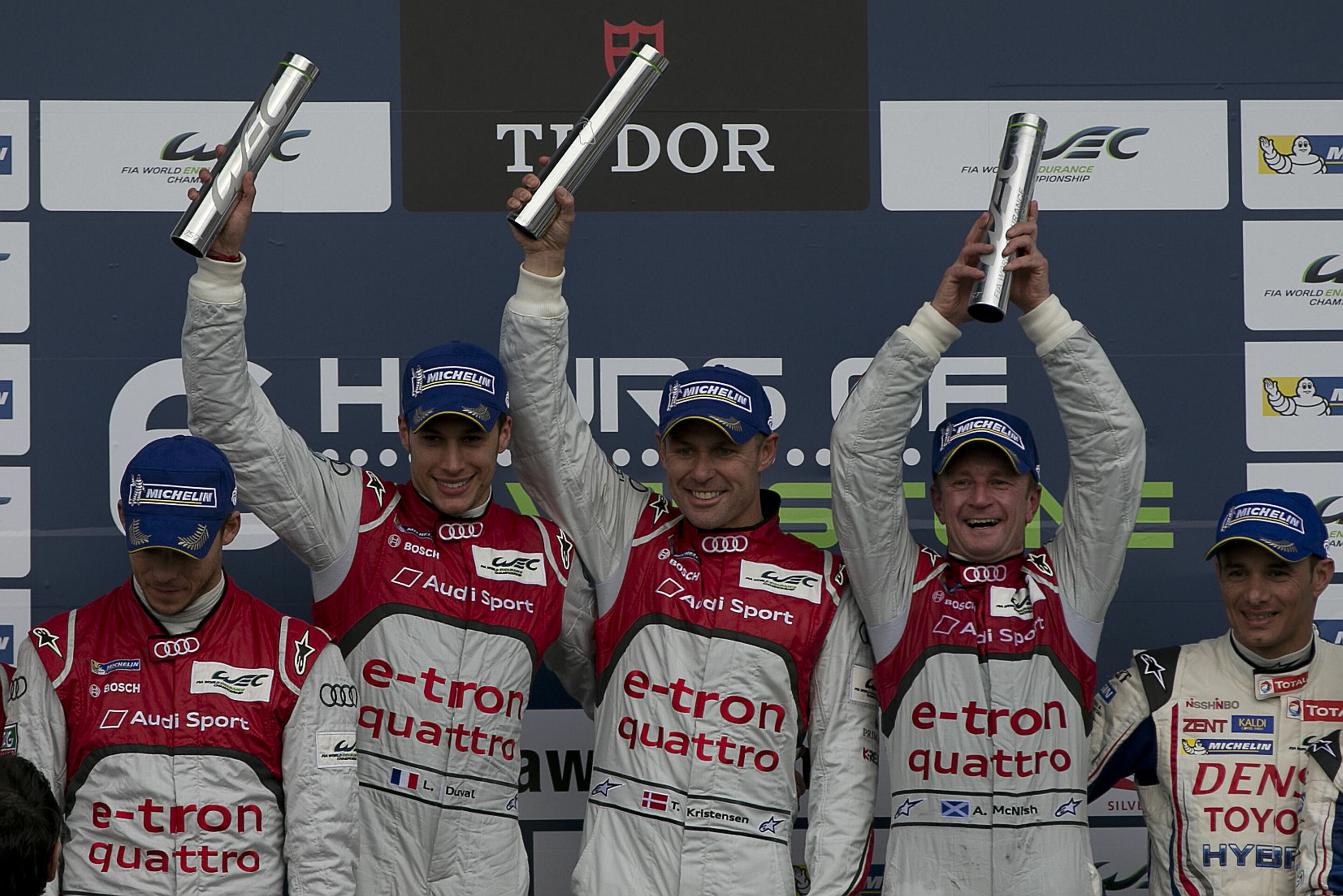 WEC one-two victory for Audi at Silverstone - Audi began the 2013 FIA World Endurance Championship (WEC) in World Champion’s style. The two Audi R18 e-tron quattro cars dominated the Silverstone 6 Hours and deservingly clinched a one-two victory. Loïc...