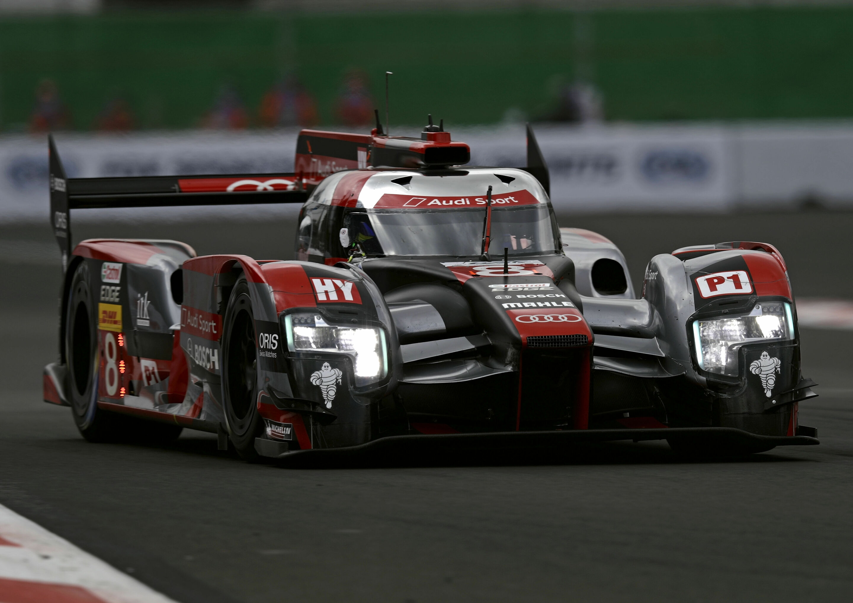 WEC Mexiko 2016 - Audi R18 (2016) #8 (Audi Sport Team Joest), Lucas di Grassi, Loïc Duval, Oliver Jarvis