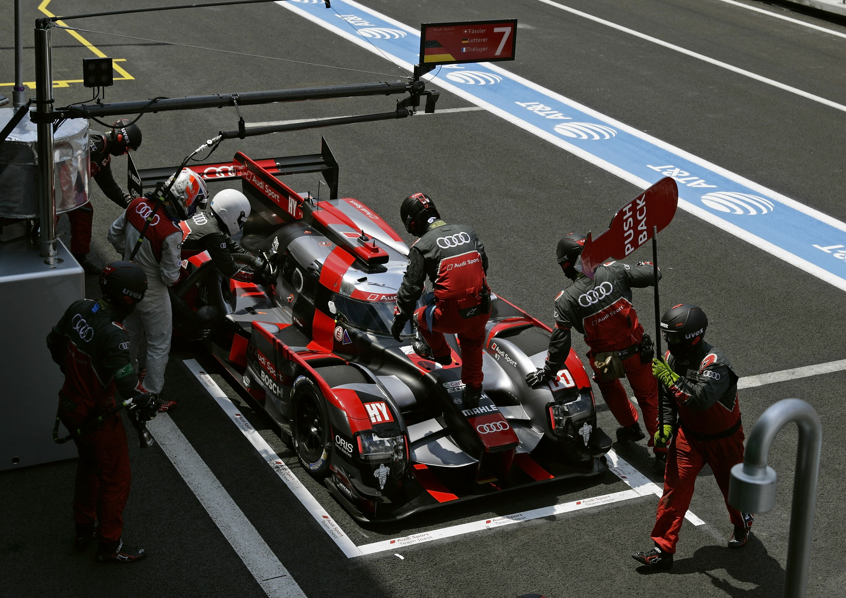 WEC Mexico 2016 - Audi R18 (2016) #7 (Audi Sport Team Joest), Marcel Fässler, André Lotterer, Benoît Tréluyer