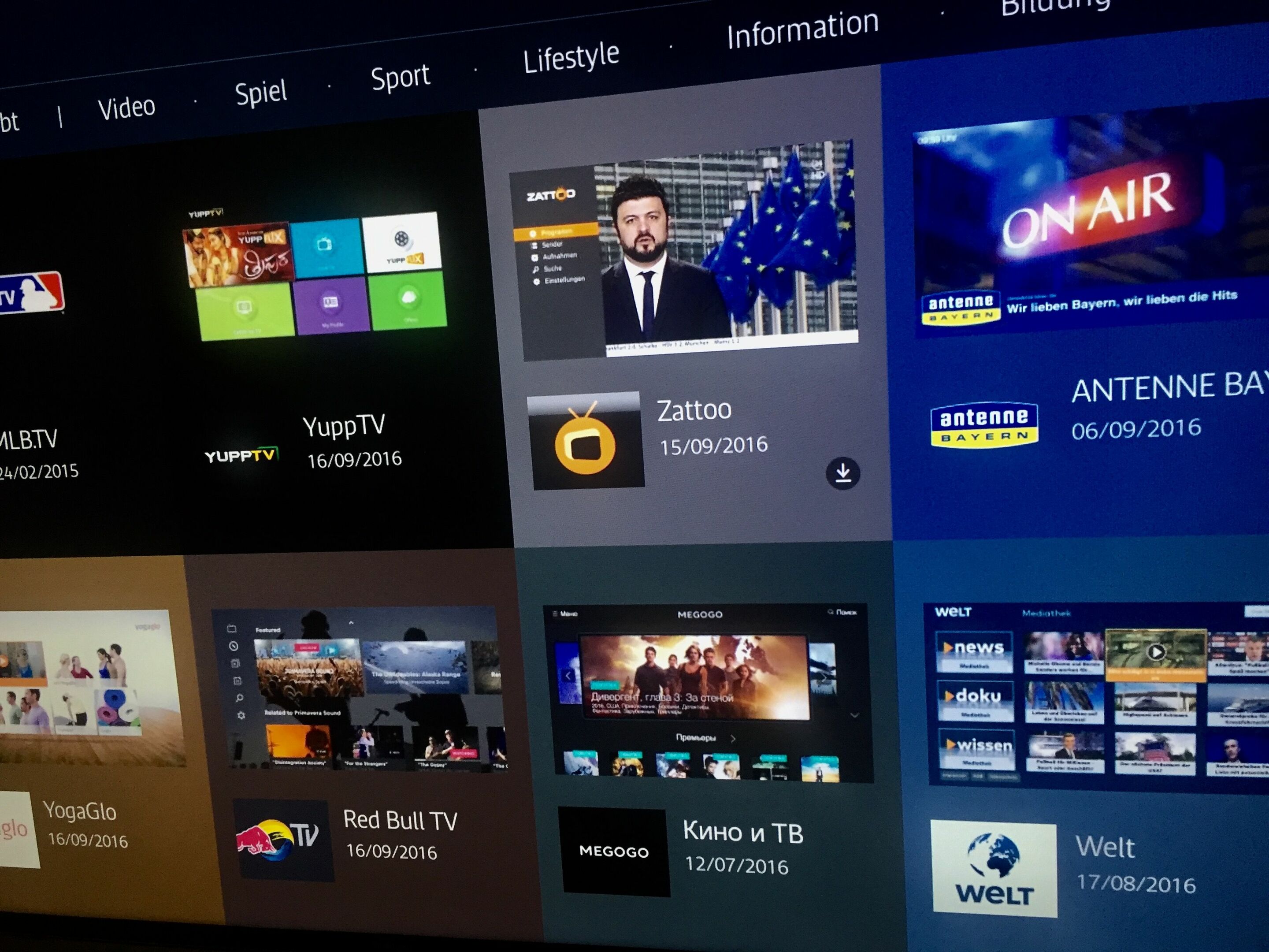 Audi MediaTV SmartTV - Audi MediaTV on SmartTV at home