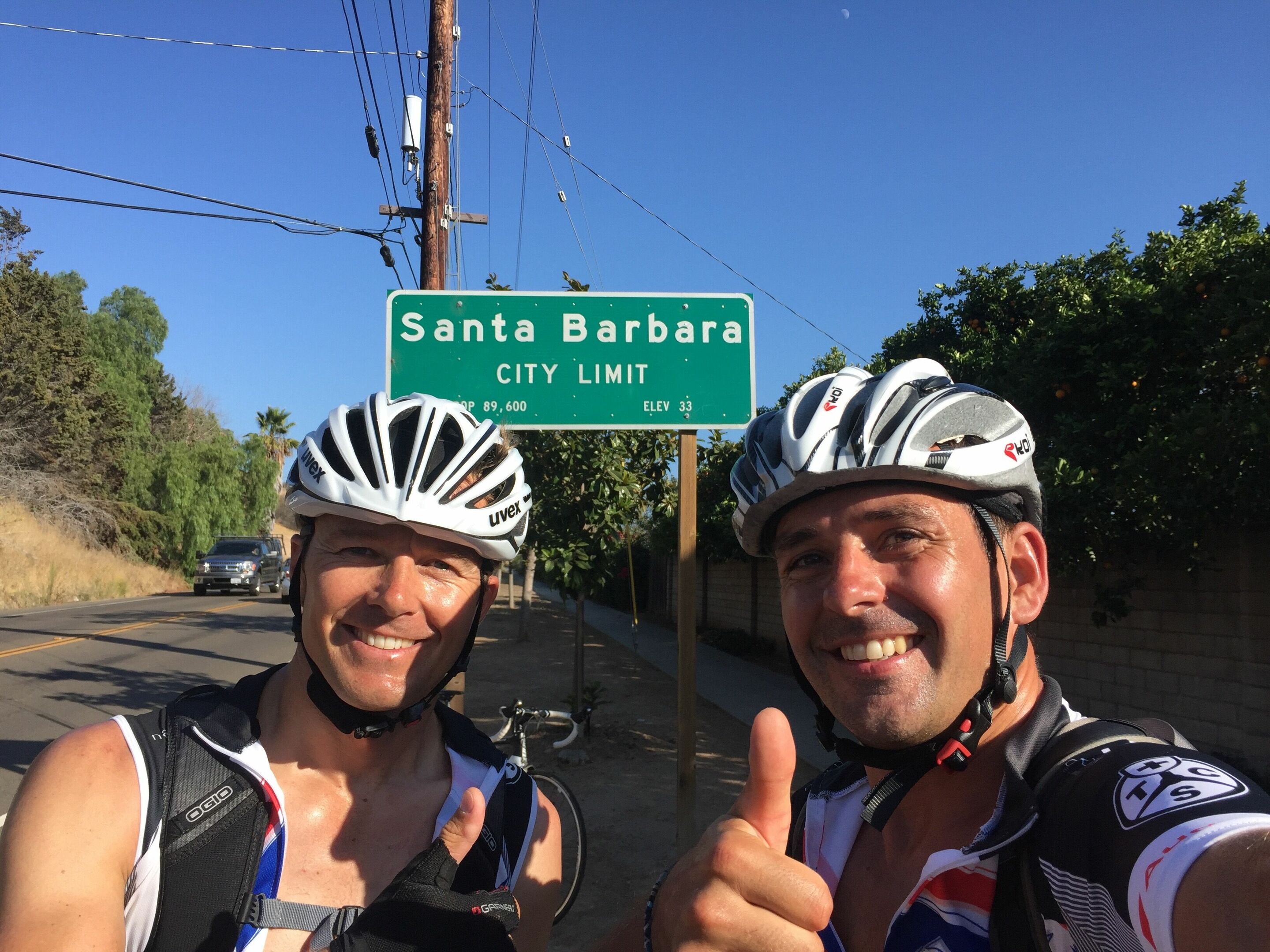 Californian bicycle tour - Marcel Fässler, Benoît Tréluyer
