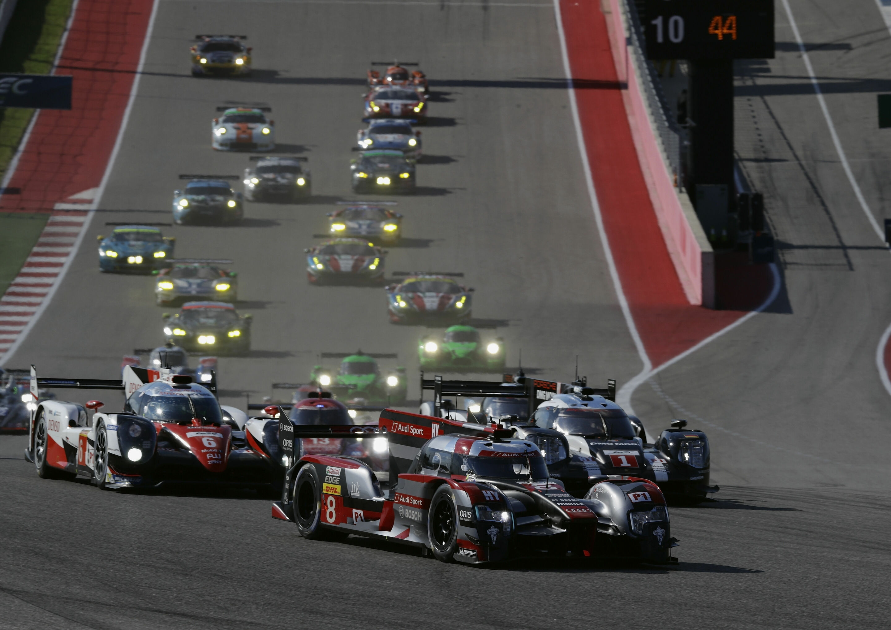 WEC Austin 2016 - Audi R18 (2016) #8 (Audi Sport Team Joest), Lucas di Grassi, Loïc Duval, Oliver Jarvis