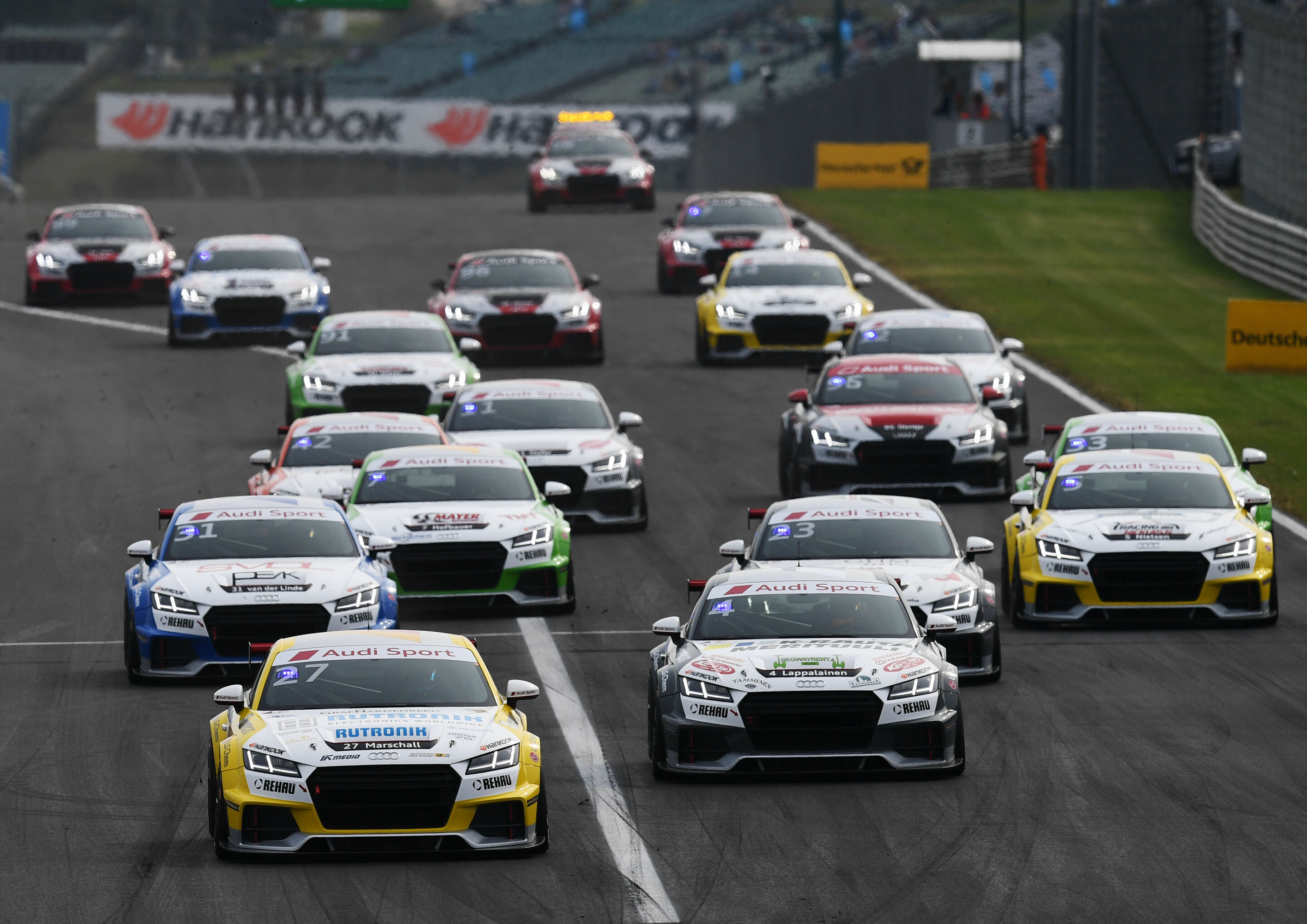 Audi Sport TT Cup, Hungaroring 2016 - Start