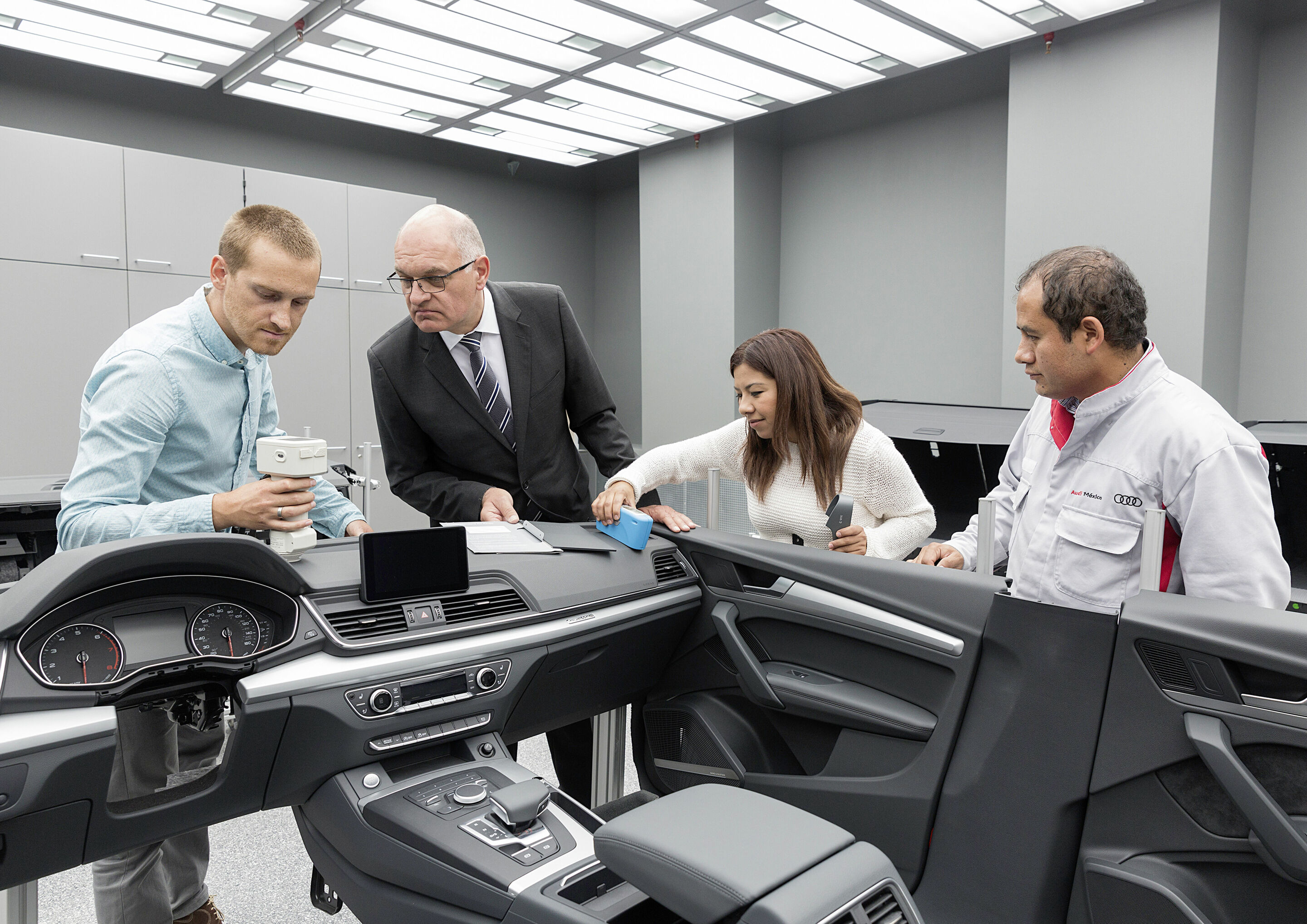 Audi México - Das Lichtlabor der Qualität im Audi-Werk San José Chiapa.