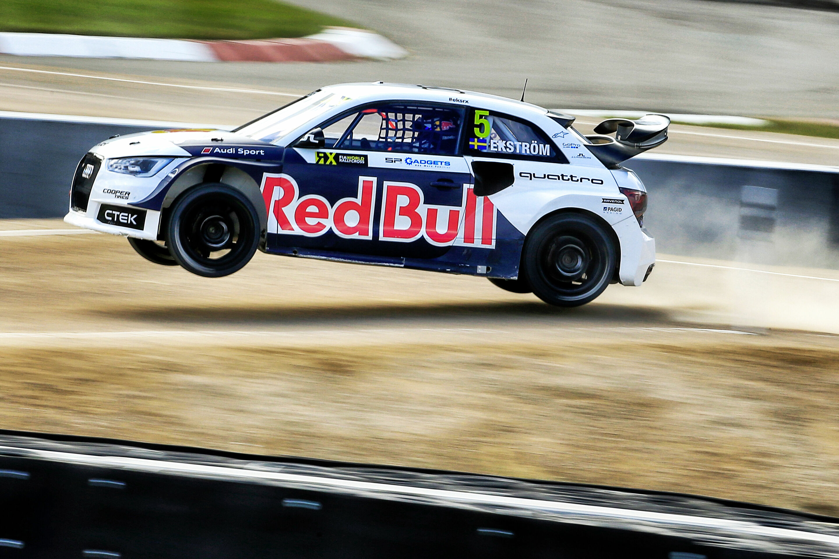 FIA World Rallycross Championship Riga - Audi S1 EKS RX quattro #5 (EKS), Mattias Ekström