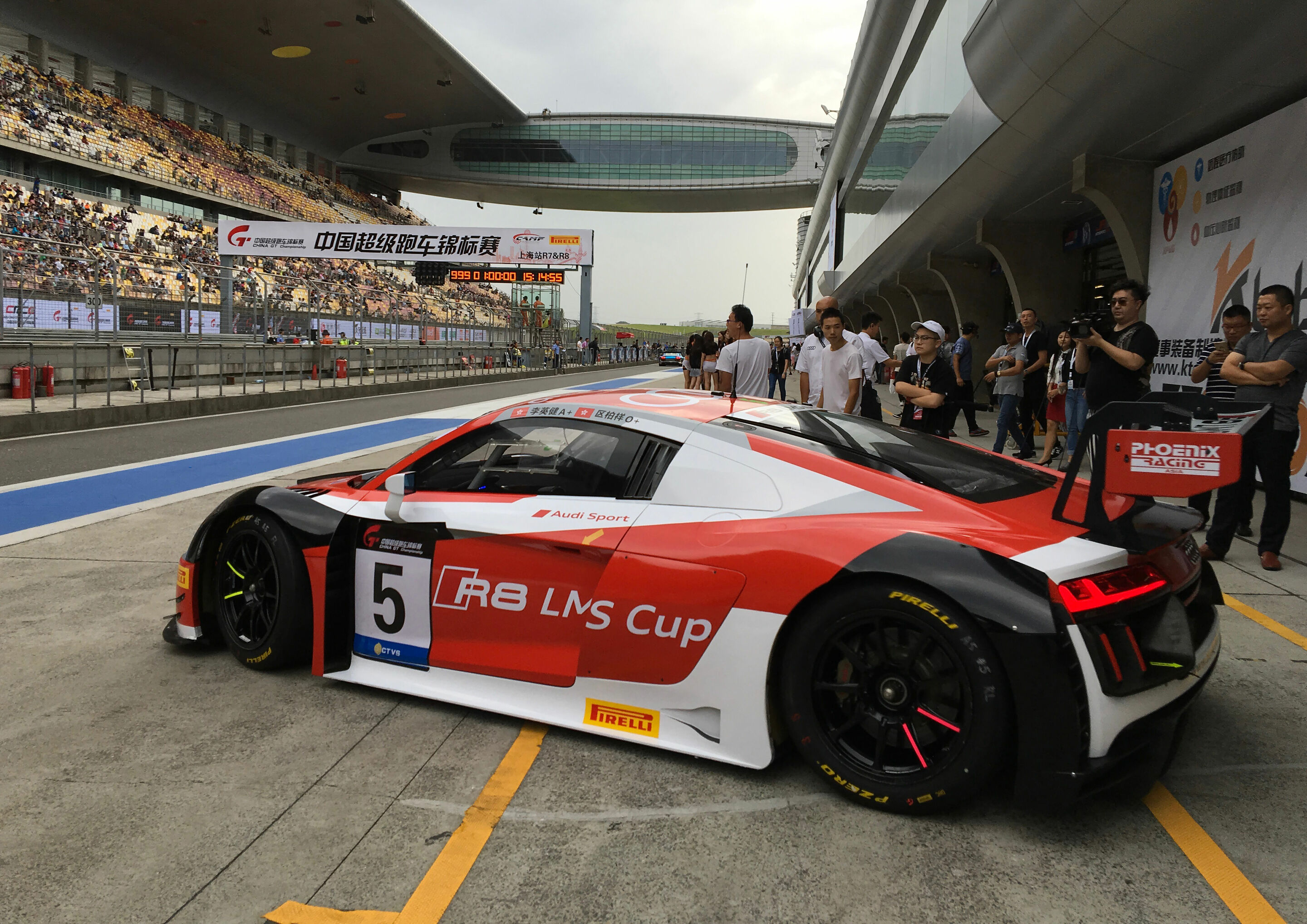 China GT Championship - Audi R8 LMS (Phoenix Racing), Marchy Lee/Alex Au