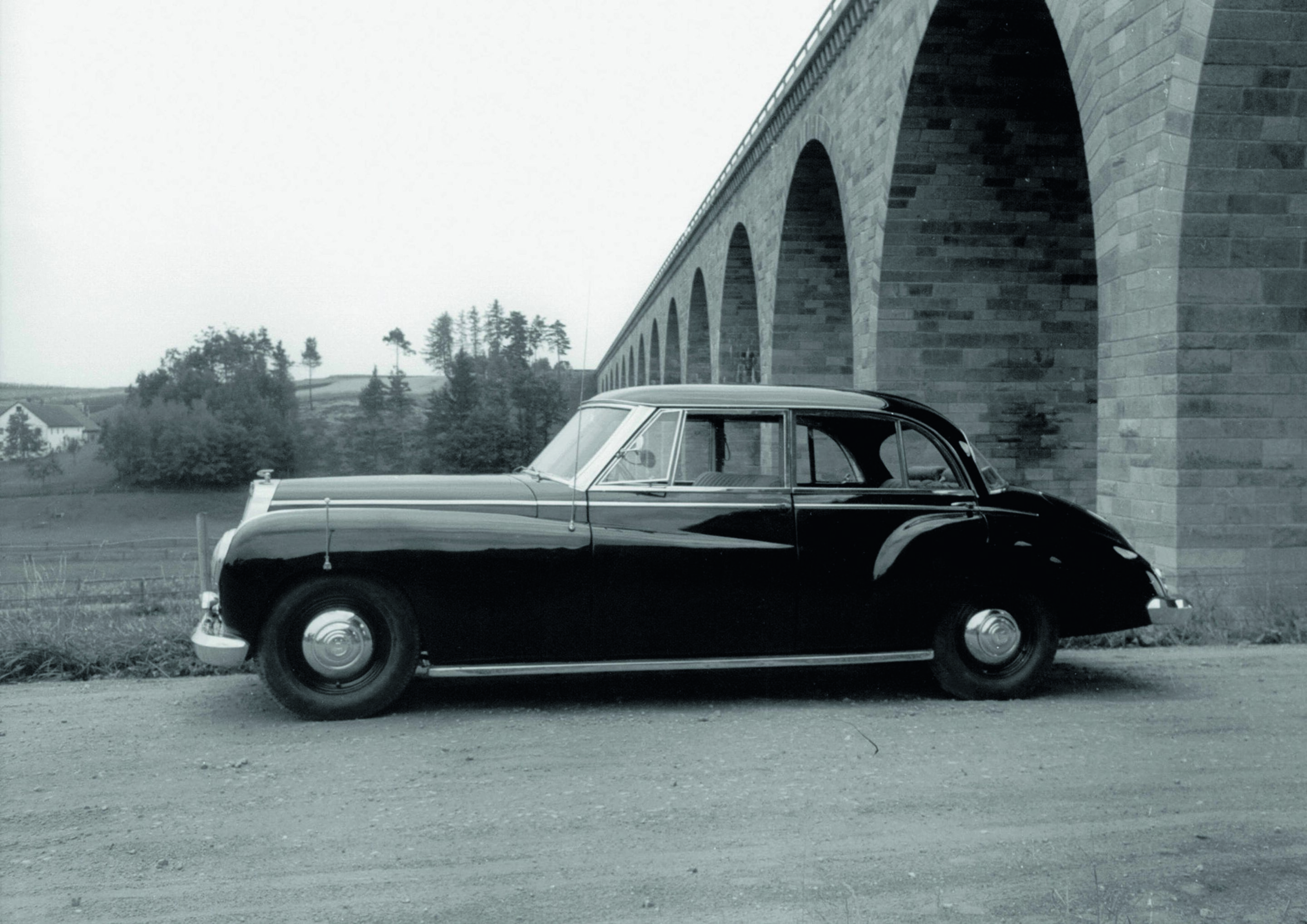 Jubiläumsmagazin Historie - Der letzte Horch: Einzelstück aus dem Jahr 1953