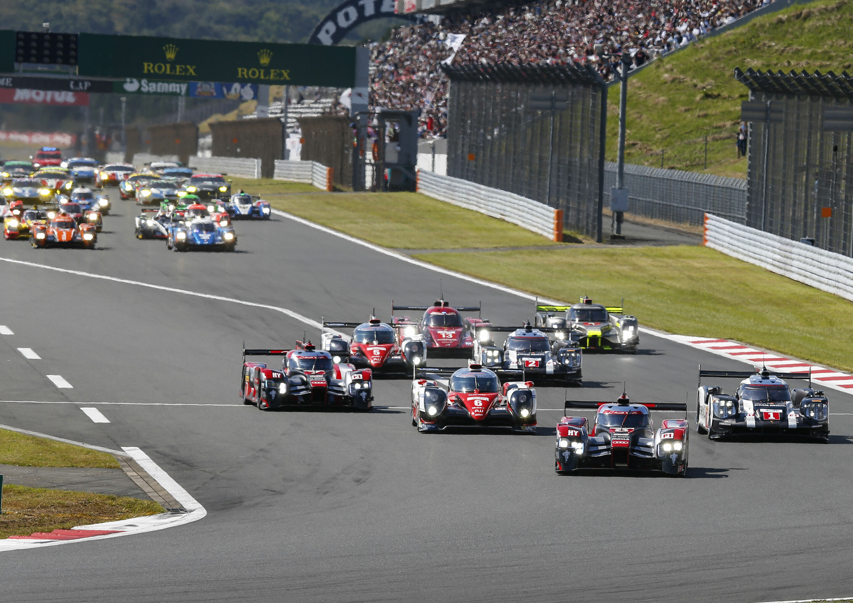 WEC Fuji 2016 - Audi R18 (2016) #8 (Audi Sport Team Joest), Lucas di Grassi, Loïc Duval, Oliver Jarvis