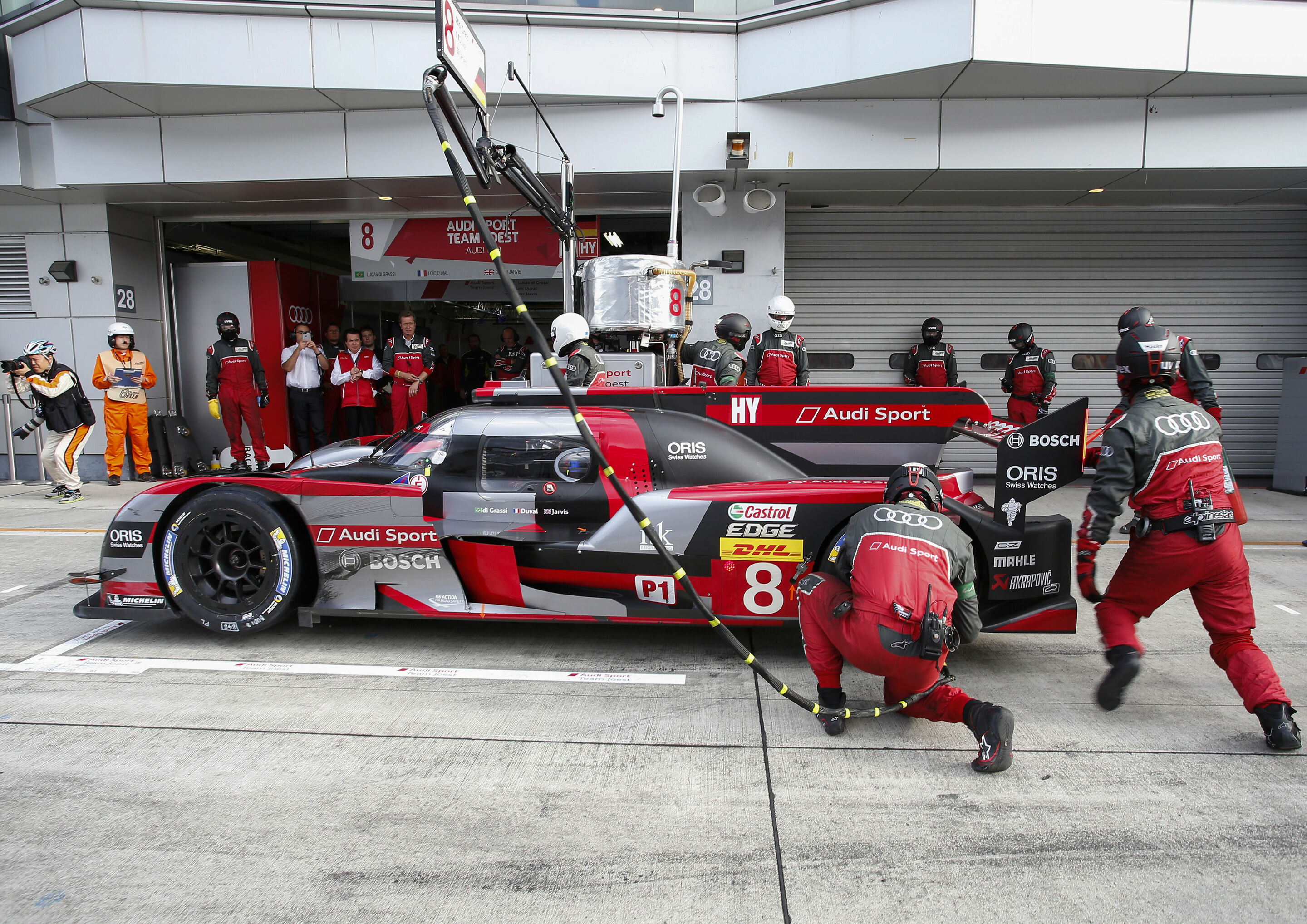 WEC Fuji 2016 - Audi R18 (2016) #8 (Audi Sport Team Joest), Lucas di Grassi, Loïc Duval, Oliver Jarvis