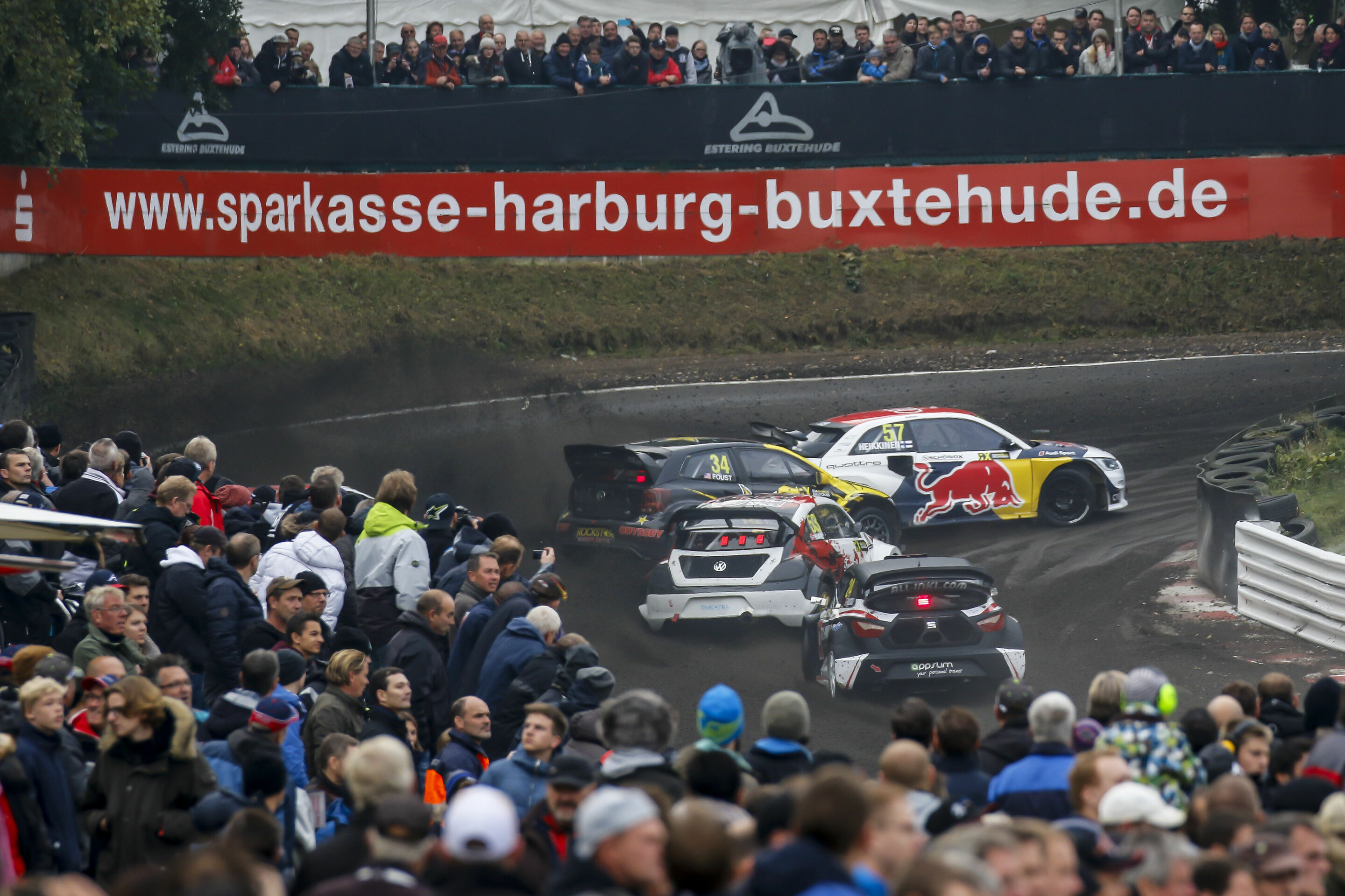 Toomas Heikkinen (Audi S1 EKS RX quattro) - 2016 FIA World RX Rallycross Championship, Buxtehude, Germany
