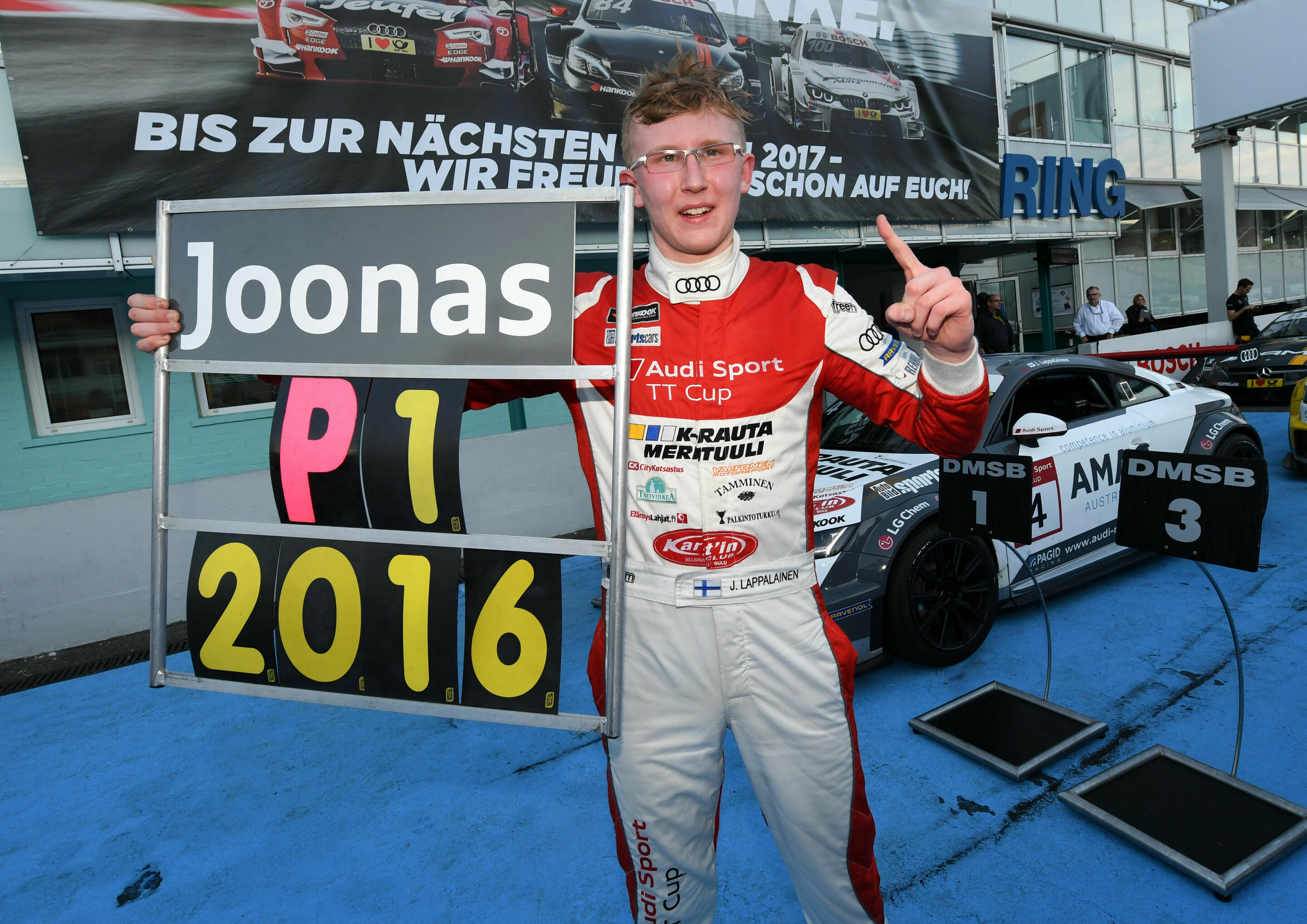Audi Sport TT Cup, Finale Hockenheim 2016 - Joonas Lappalainen (FIN)