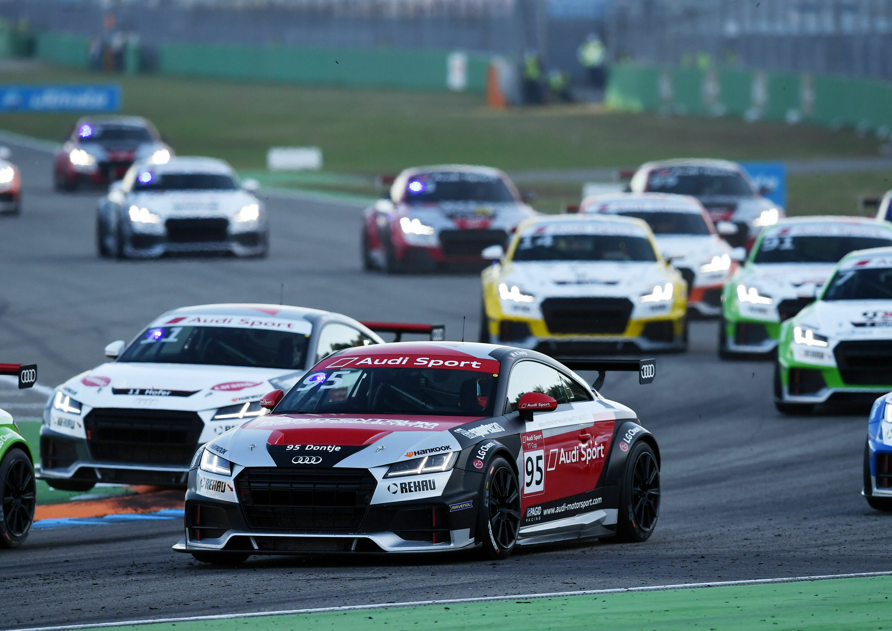 Audi Sport TT Cup, Finale Hockenheim 2016 - Audi TT cup #95, Milan Dontje