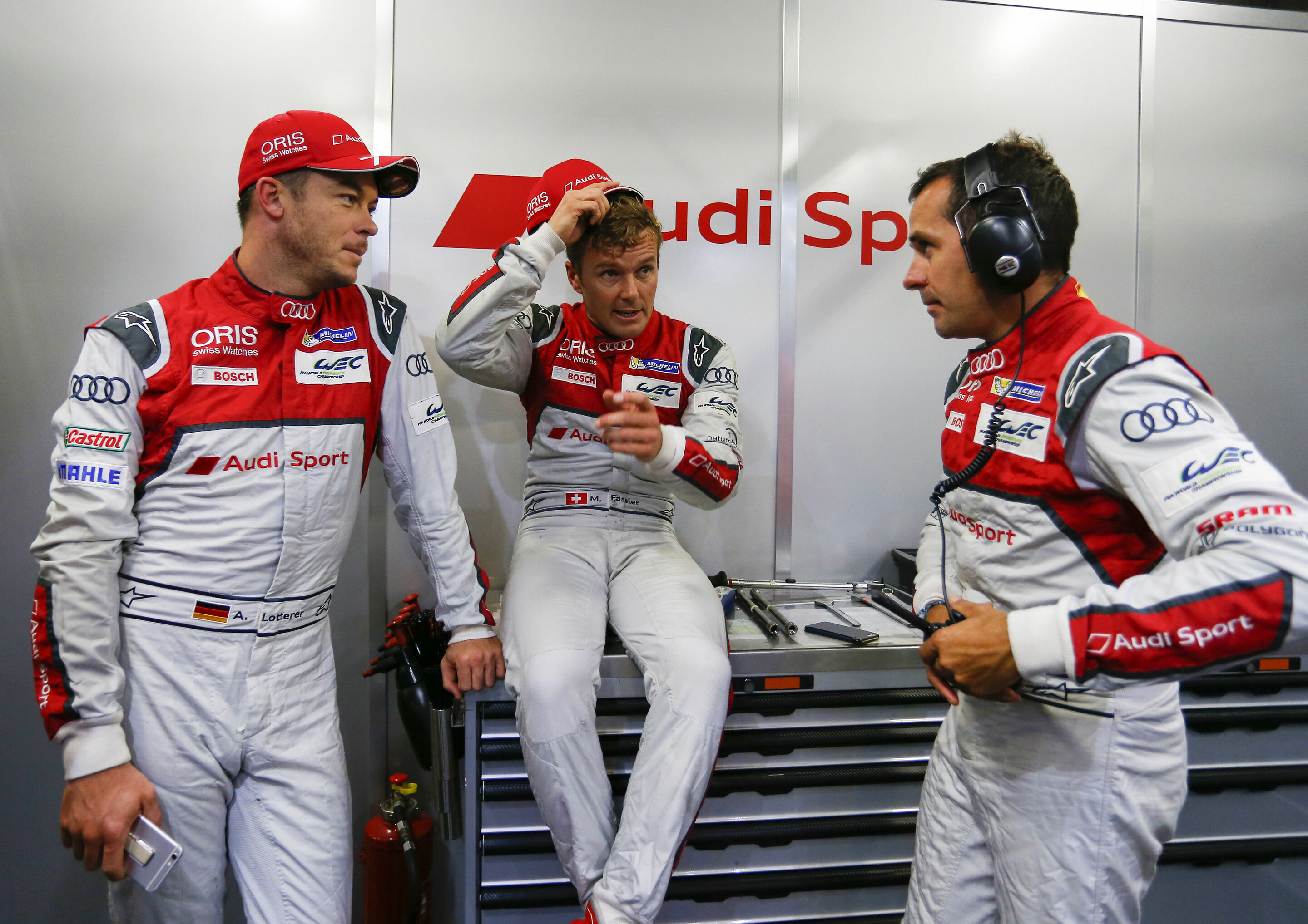 WEC Fuji 2016 - André Lotterer, Marcel Fässler, Benoît Tréluyer