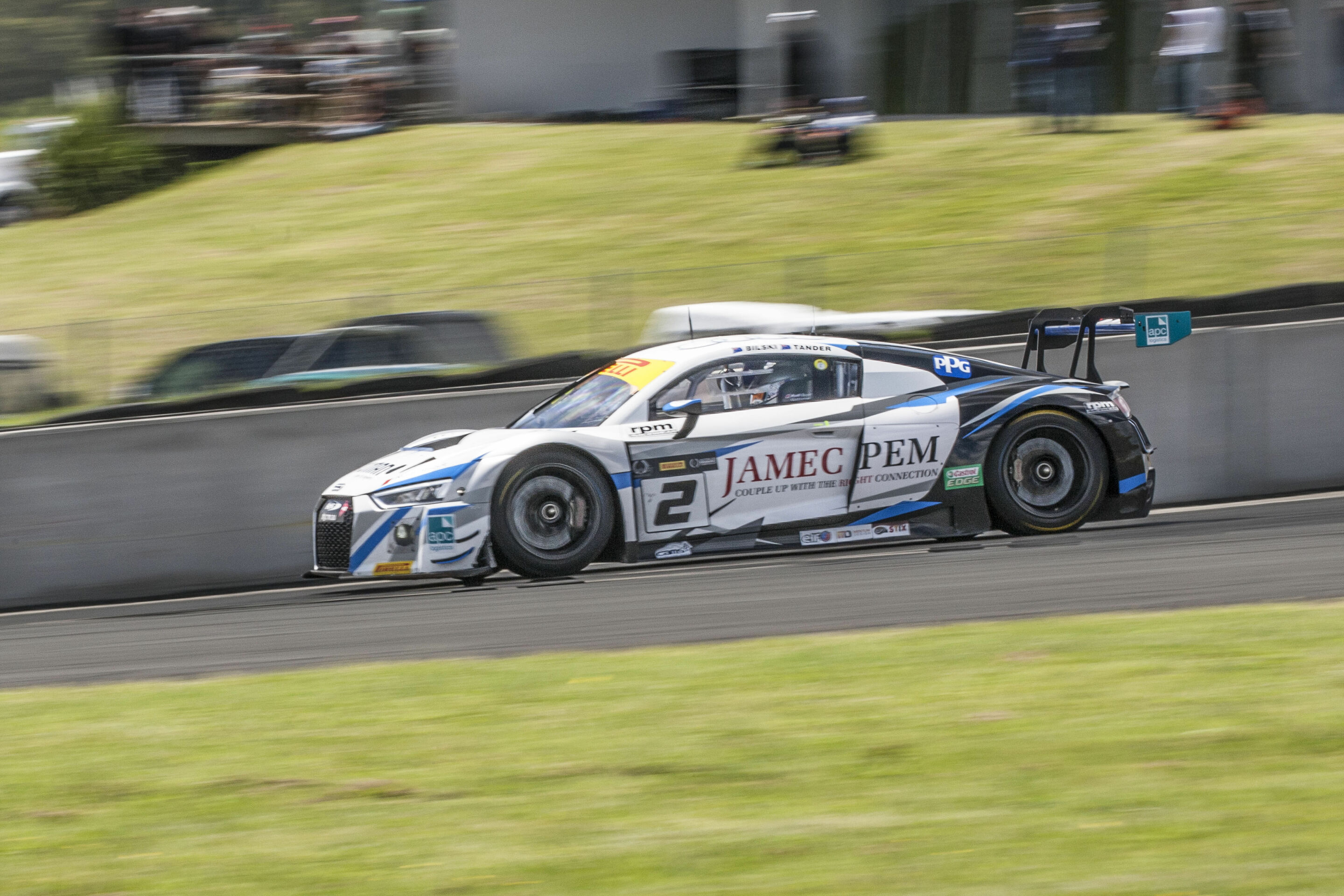Australische Langstrecken-Meisterschaft 2016 - Audi R8 LMS #2 (Jamec Pem Racing), Daniel Bilski/Garth Tander