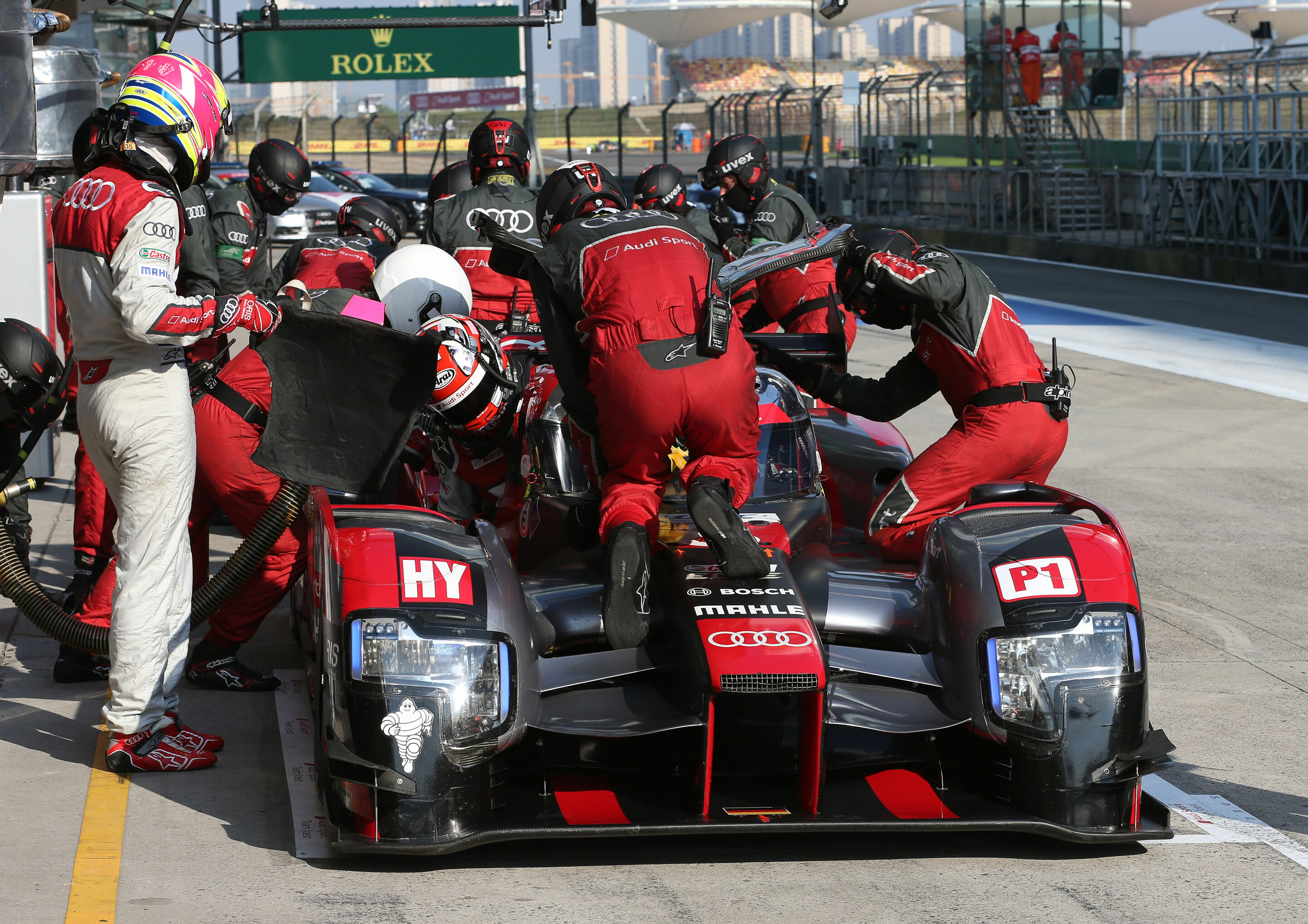 WEC Shanghai 2016 - Audi R18 (2016) #8 (Audi Sport Team Joest), Lucas di Grassi, Loïc Duval, Oliver Jarvis
