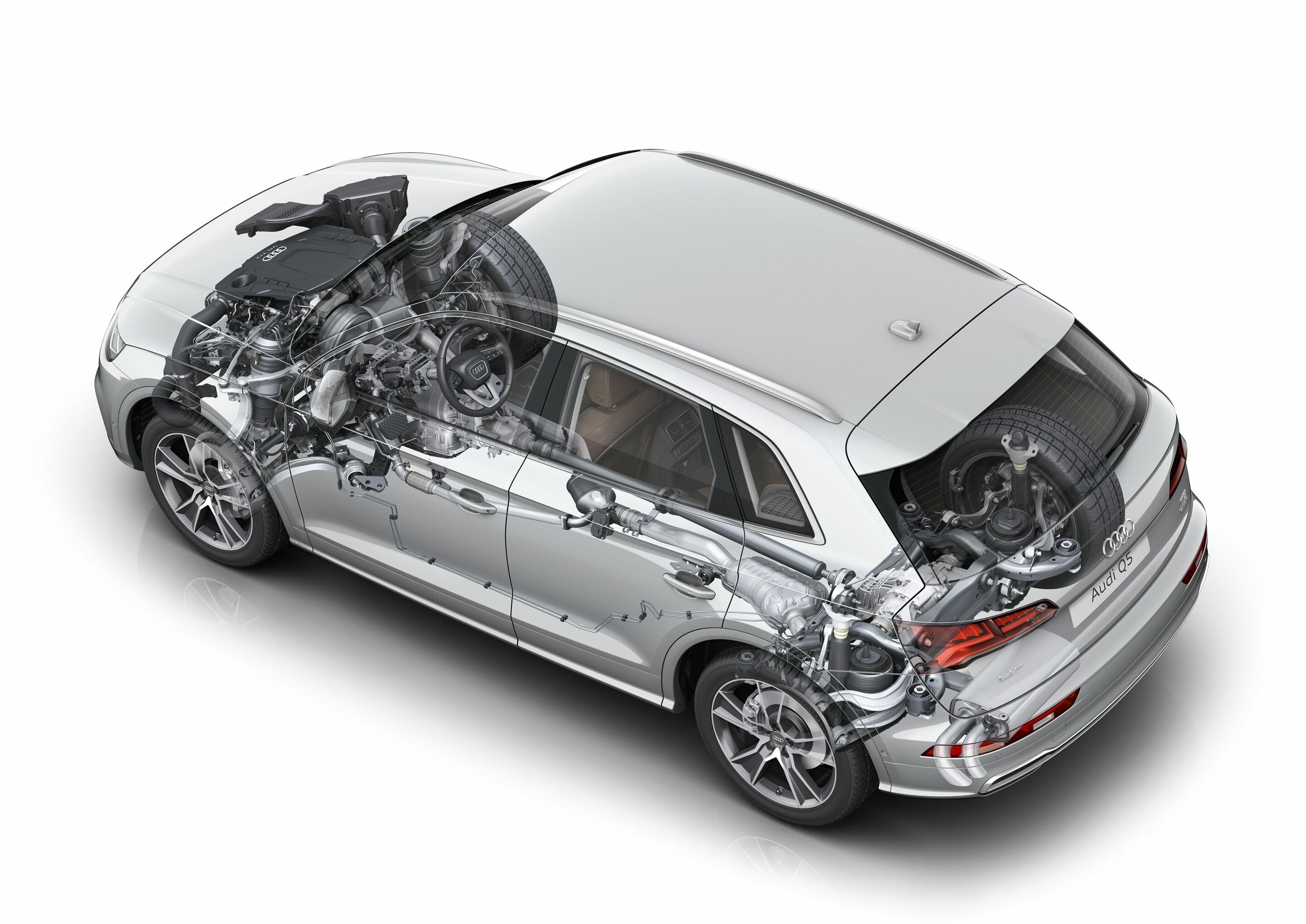 Audi Q5 - Special illustration for the Basic Information