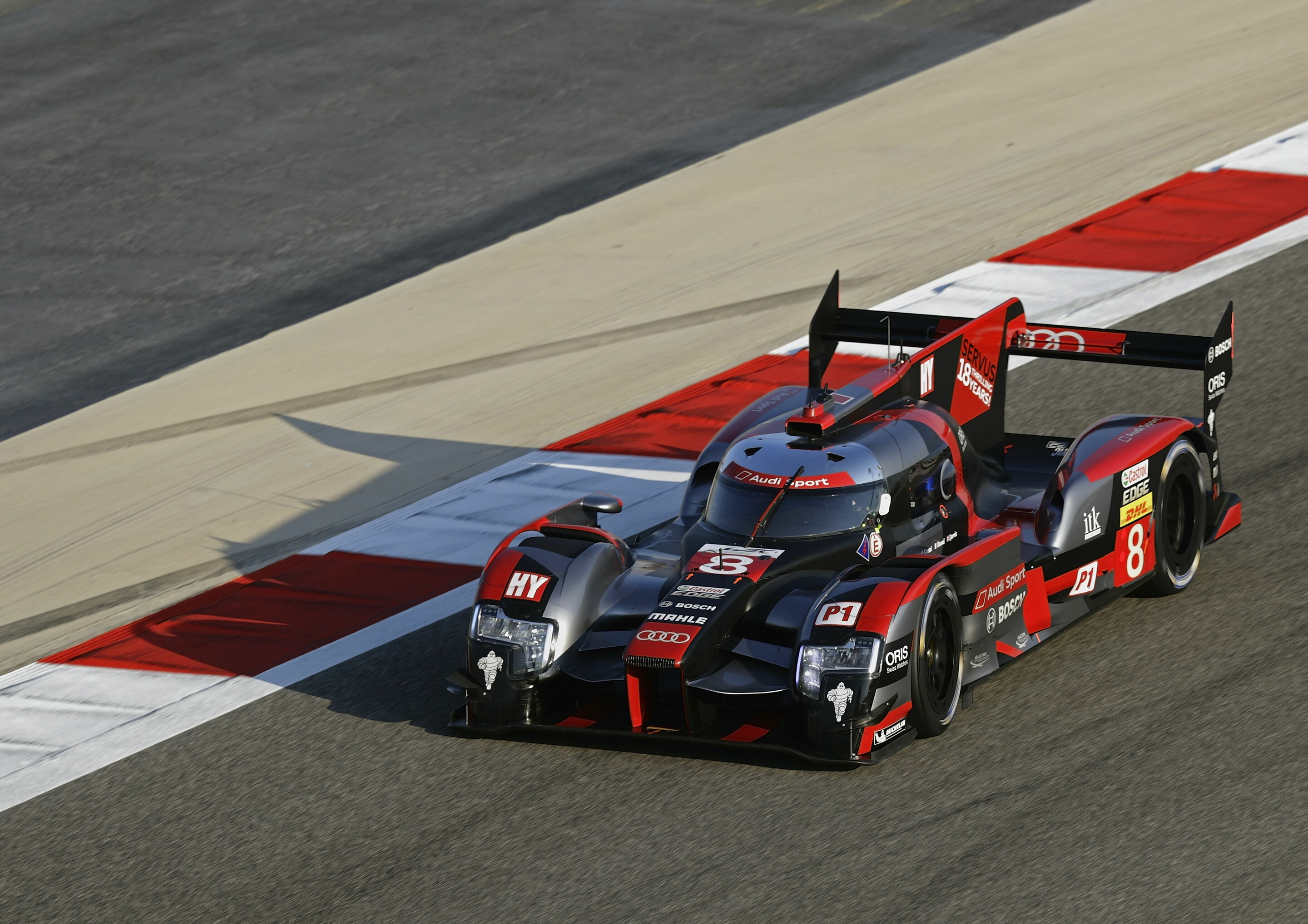 WEC Bahrain 2016 - Audi R18 (2016) #8 (Audi Sport Team Joest), Lucas di Grassi, Loïc Duval, Oliver Jarvis