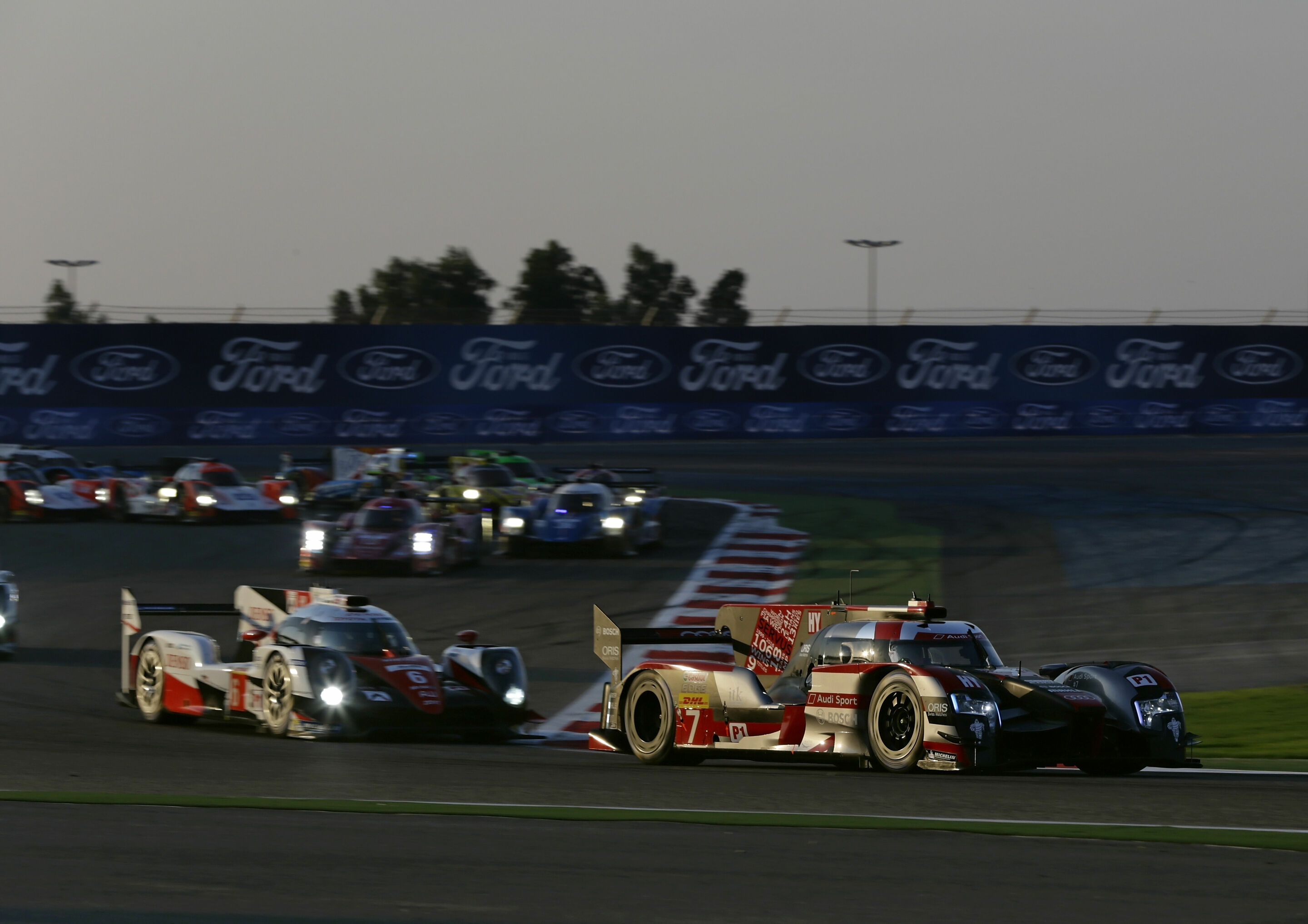 WEC Bahrain 2016 - Audi R18 (2016) #7 (Audi Sport Team Joest), Marcel Fässler, André Lotterer, Benoît Tréluyer