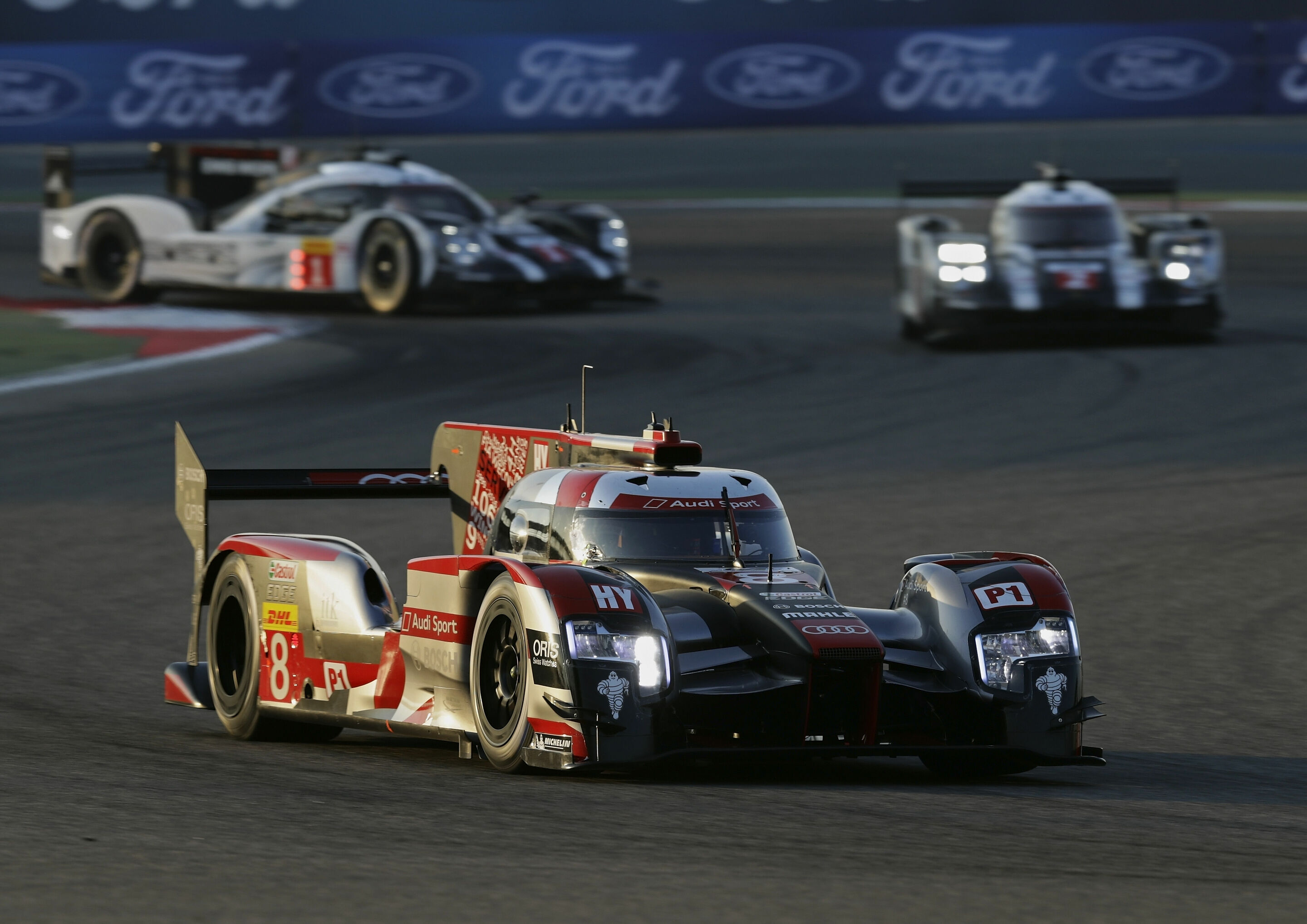 WEC Bahrain 2016 - Audi R18 (2016) #8 (Audi Sport Team Joest), Lucas di Grassi, Loïc Duval, Oliver Jarvis