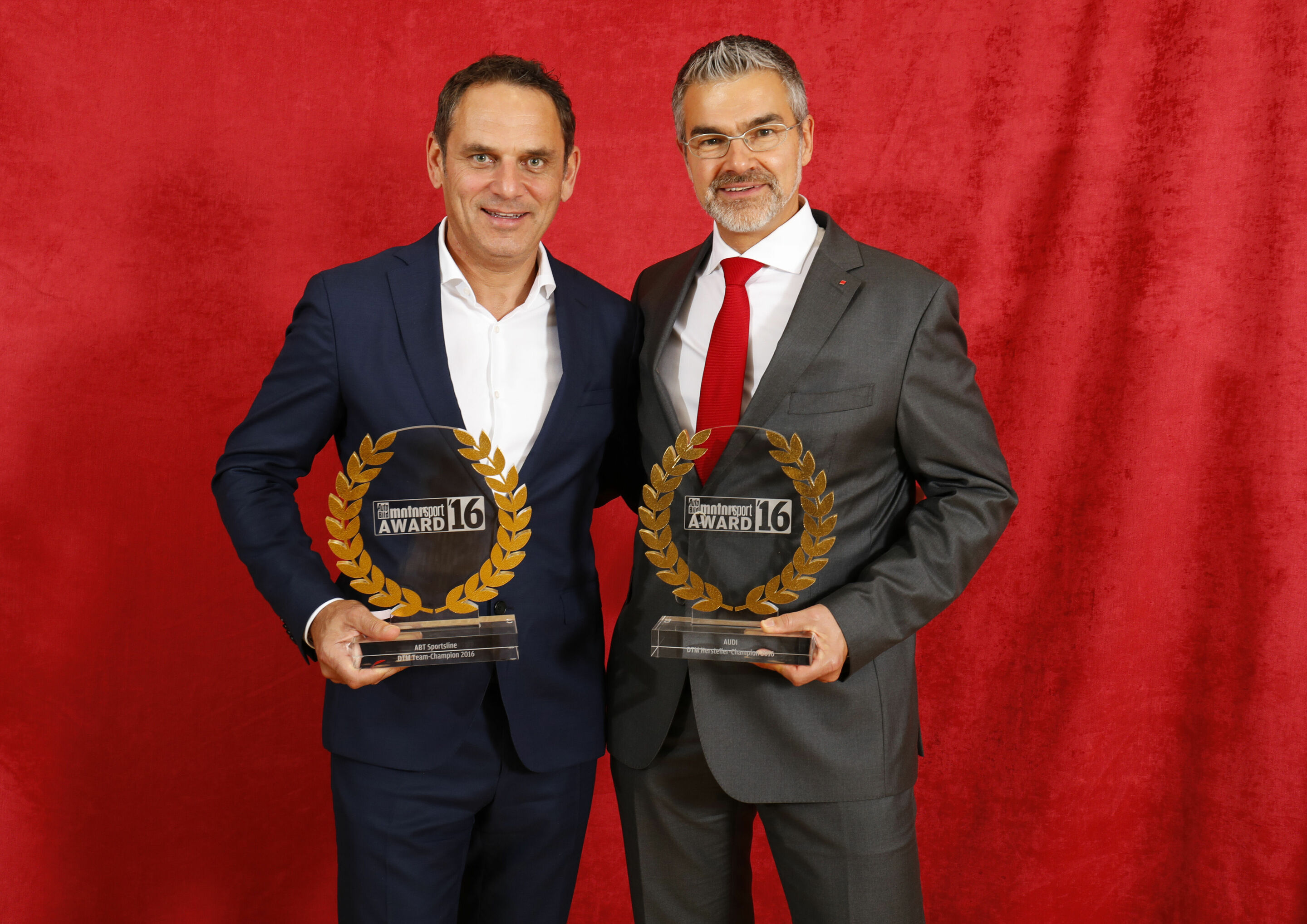 AUTO BILD MOTORSPORT Awards - Hans-Jürgen Abt, Dieter Gass