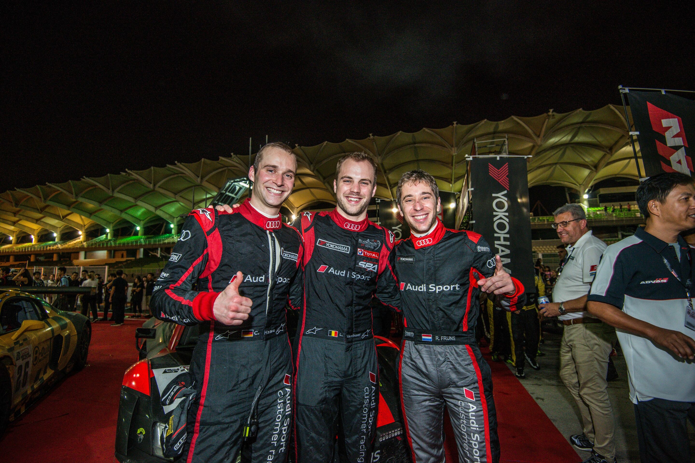 12h Sepang 2016 - Christopher Haase, Laurens Vanthoor, Robin Frijns/