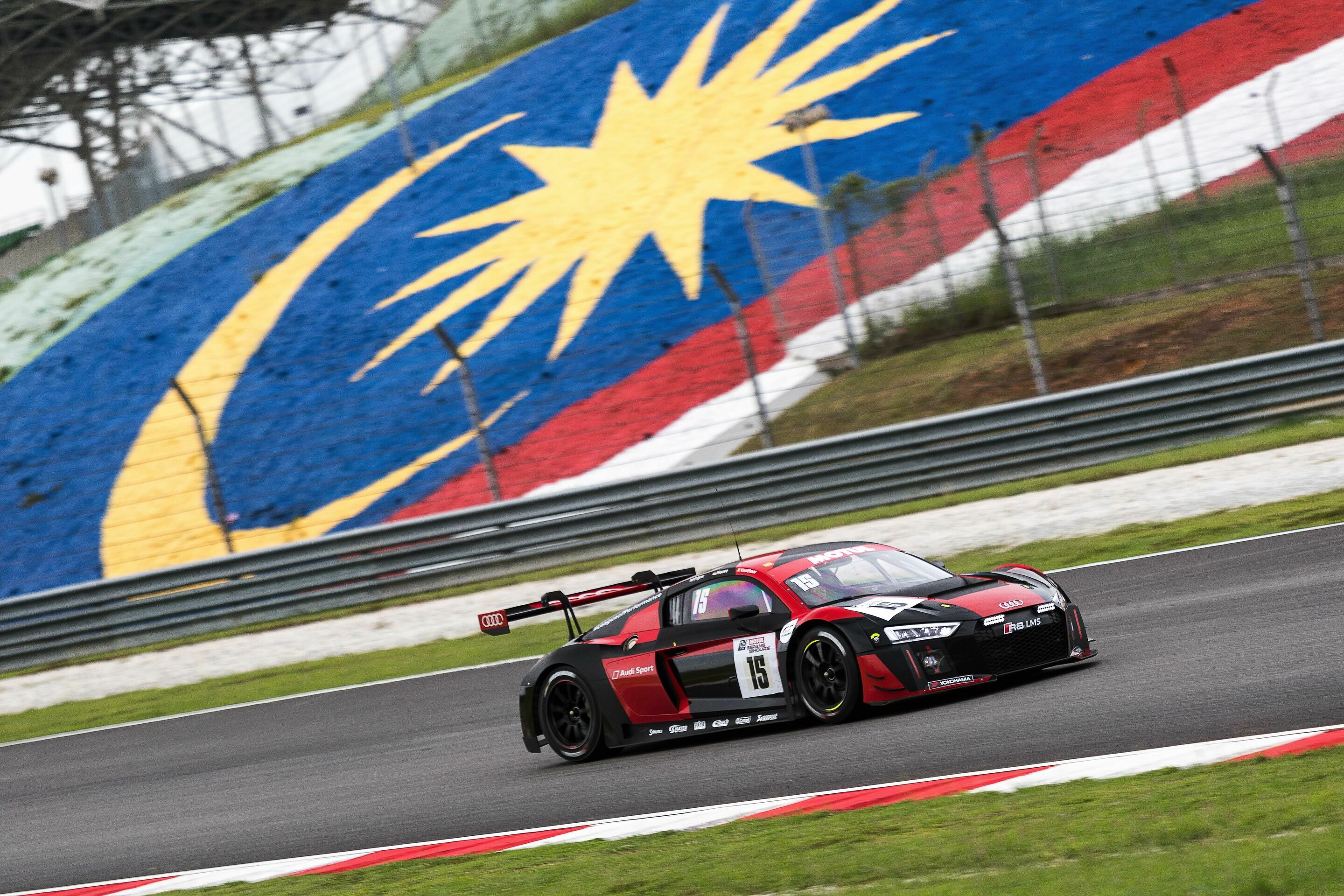 12h Sepang 2016 - Audi R8 LMS #15 (Phoenix Racing), Laurens Vanthoor/Robin Frijns/Christopher Haase