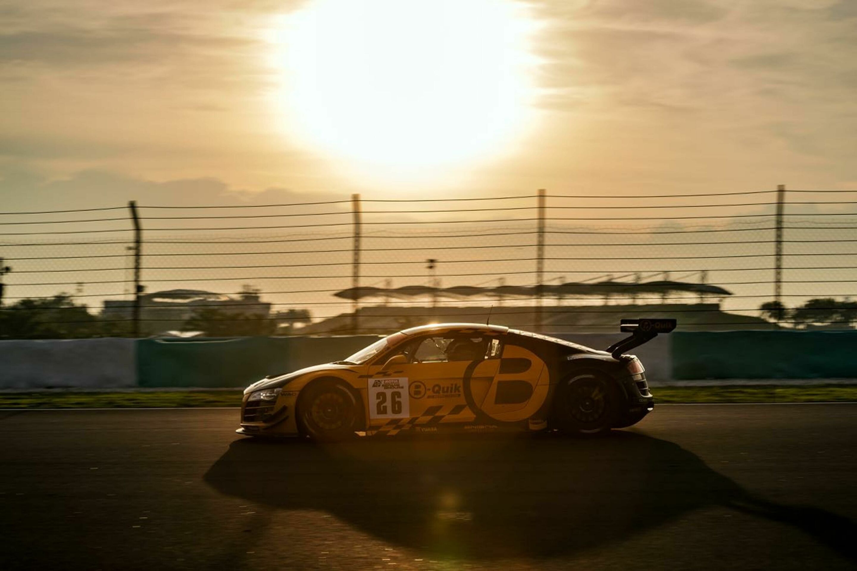 12h Sepang 2016 - Audi R8 LMS #26 (B-Quick Racing Team), Henk Kiks/Daniel Bilski/Peter Kox