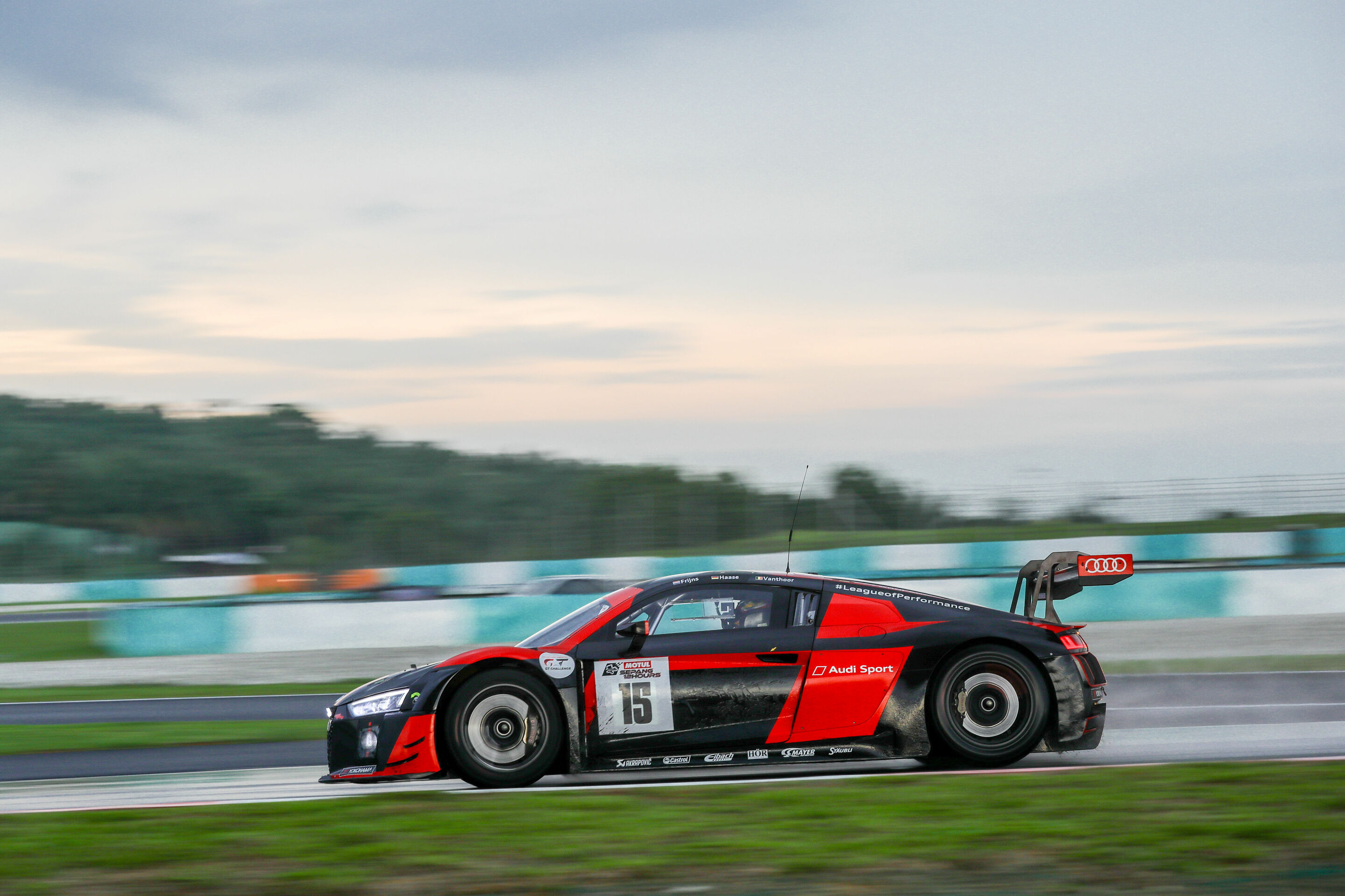 12h Sepang 2016 - Audi R8 LMS #15 (Audi Sport Team Phoenix), Robin Frijns/Christopher Haase/Laurens Vanthoor