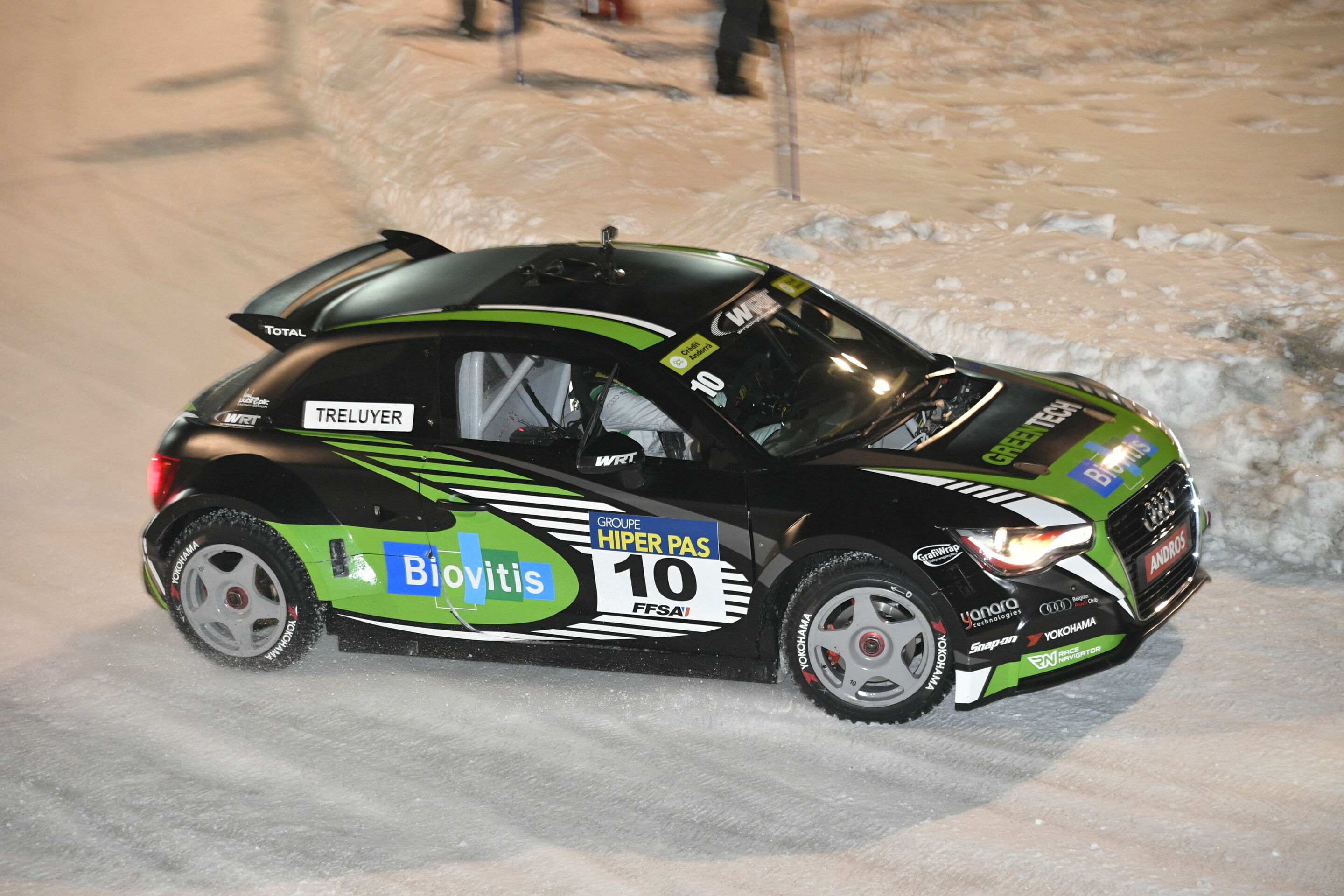 Trophée Andros 2016/2017 - Audi A1 quattro #10 (Belgian Audi Club Team WRT), Benoît Tréluyer