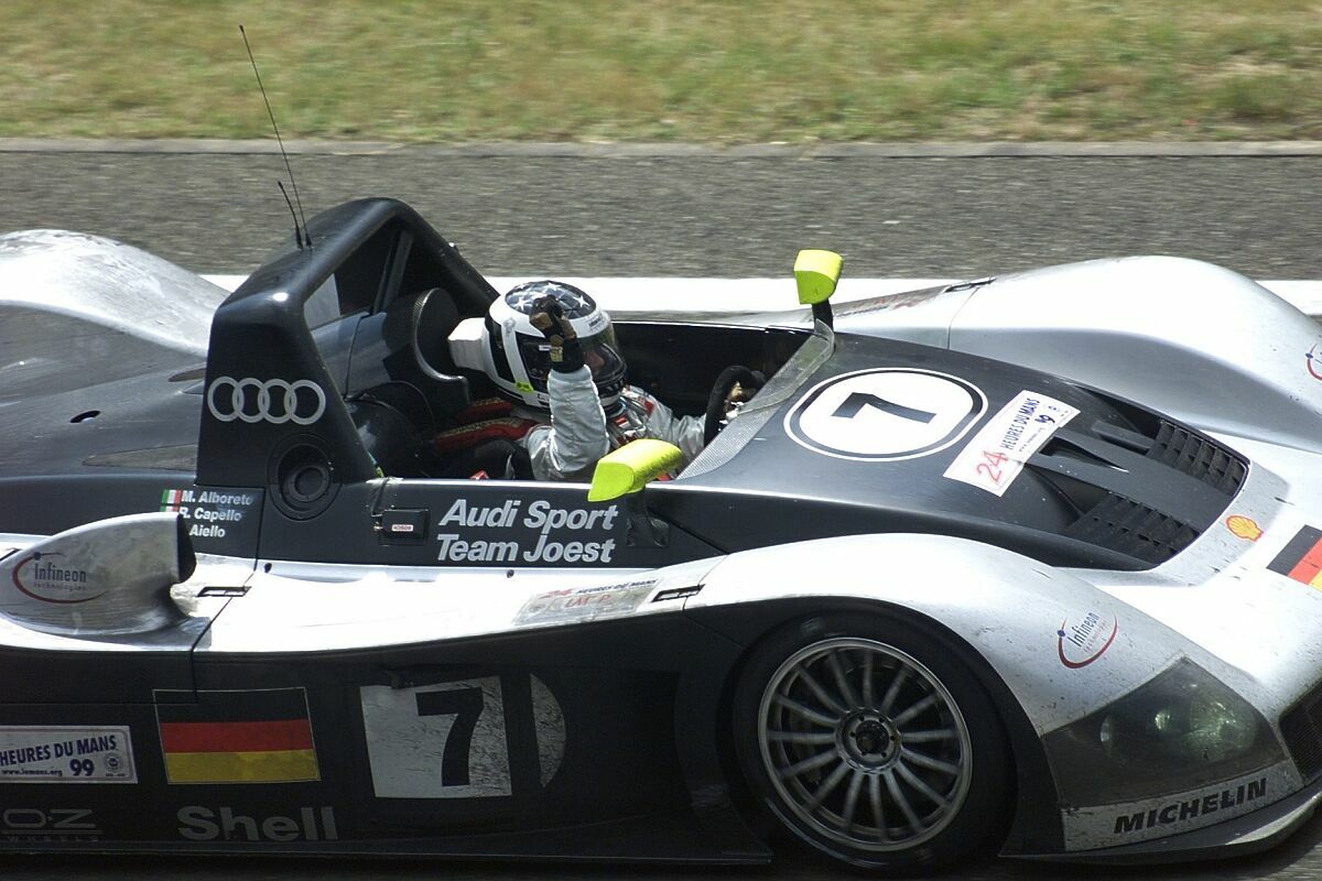24h Le Mans 1999 - Audi R8R #7 (Audi Sport Team Joest), Laurent Aiello (F), Michele Alboreto (I), Dindo Capello (I)