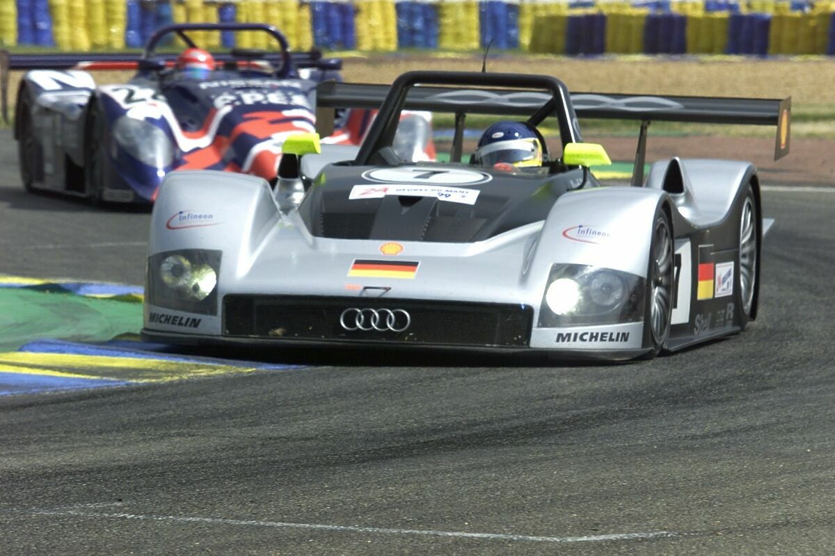 24h Le Mans 1999 - Audi R8R #7 (Audi Sport Team Joest), Laurent Aiello (F), Michele Alboreto (I), Dindo Capello (I)