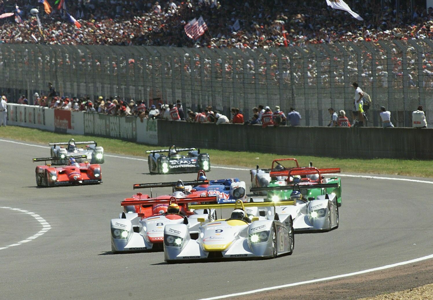 24h Le Mans 2000 - Audi R8 #9 (Audi Sport Team Joest), Laurent Aiello/Allan McNish/Stéphane Ortelli