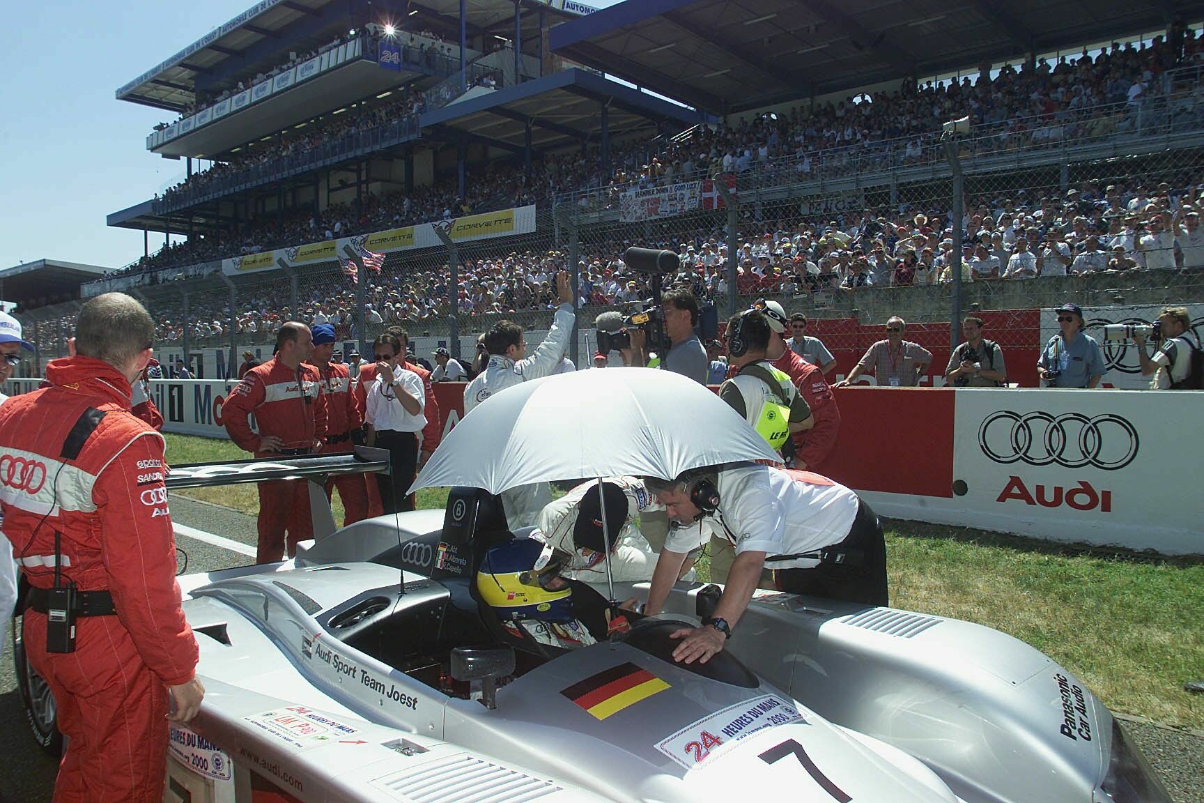 24h Le Mans 2000 - Audi R8 #7 (Audi Sport Team Joest), Michele Alboreto