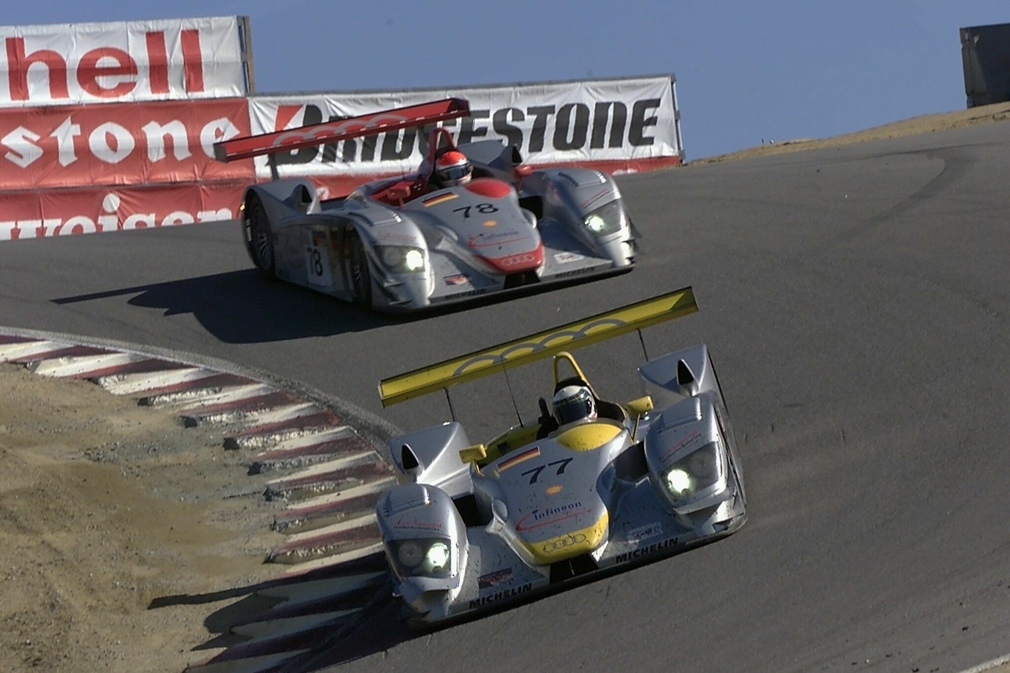 ALMS Laguna Seca 2000 - Audi R8 #77 (Audi Sport North America), Allan McNish