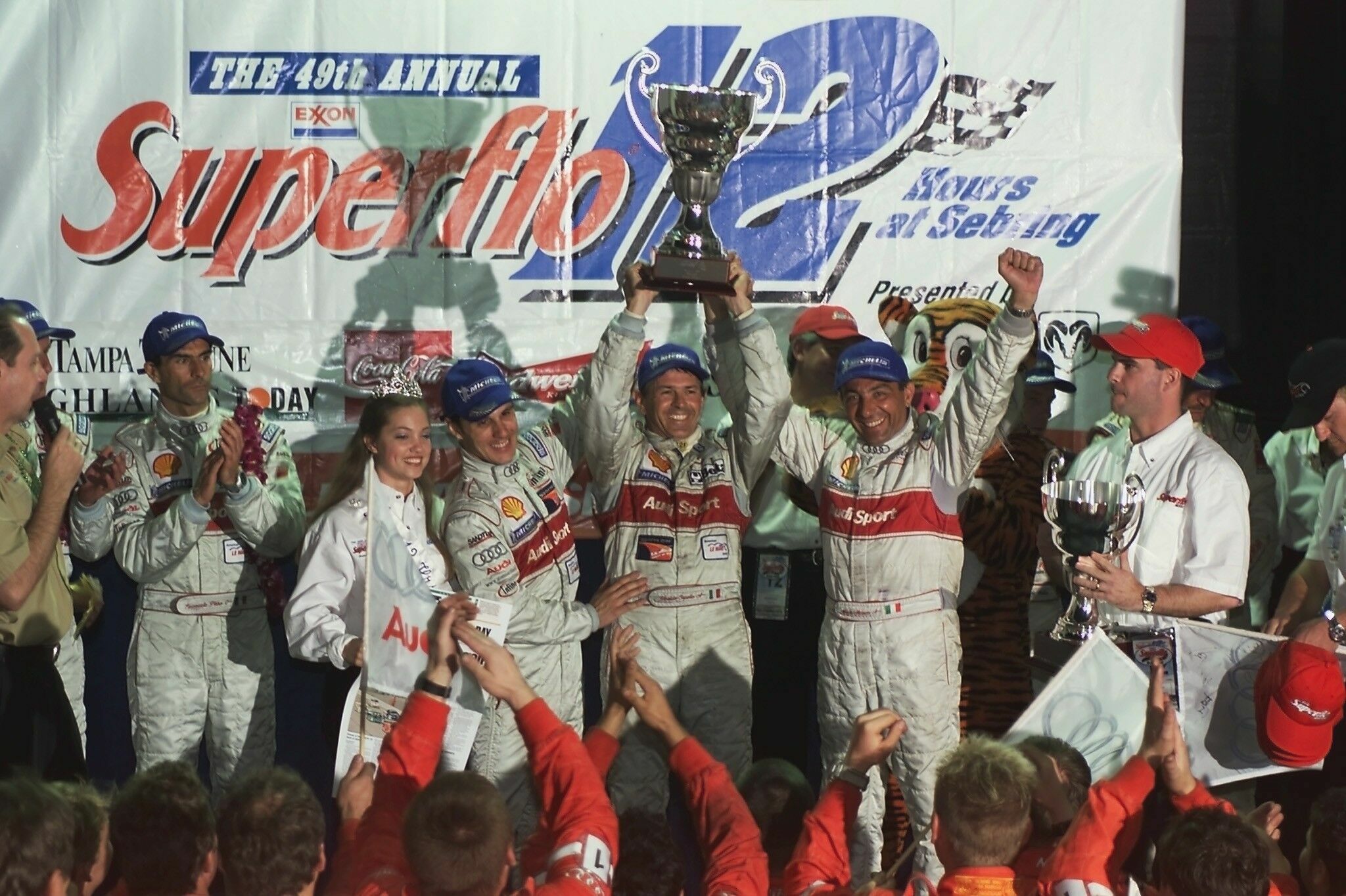12h Sebring 2001 - Laurent Aiello, Rinaldo Capello, Michele Alboreto
