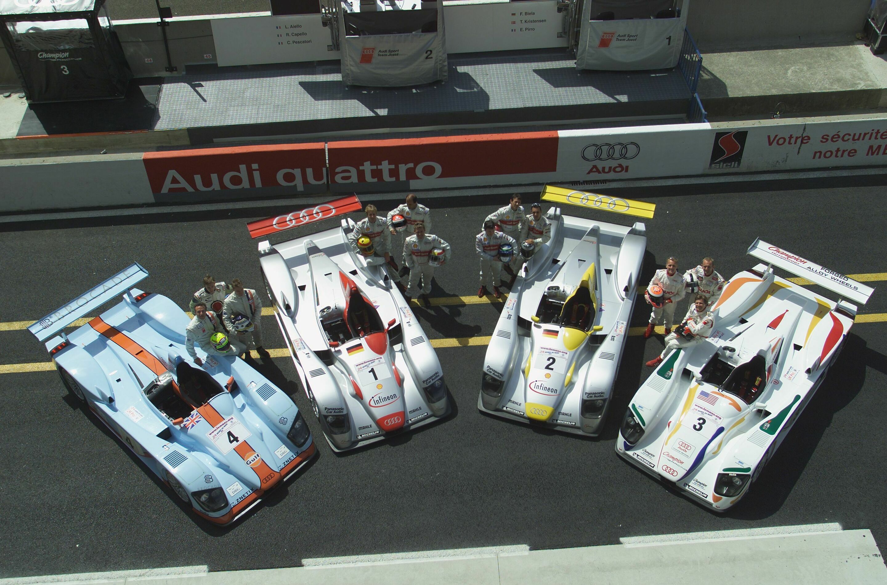 24h Le Mans 2001 - Audi at the 2001 Le Mans 24h