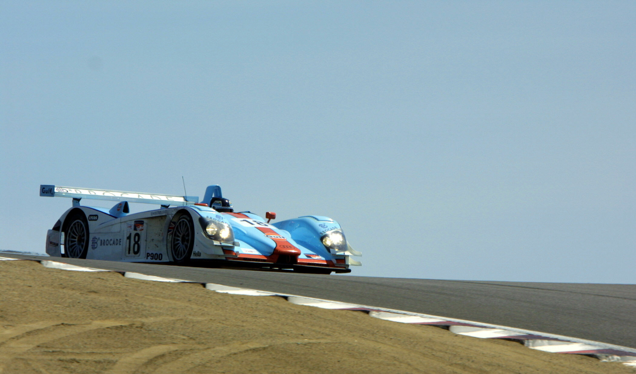 ALMS Laguna Seca 2001 - Audi R8 #18 (Johansson), Stefan Johansson