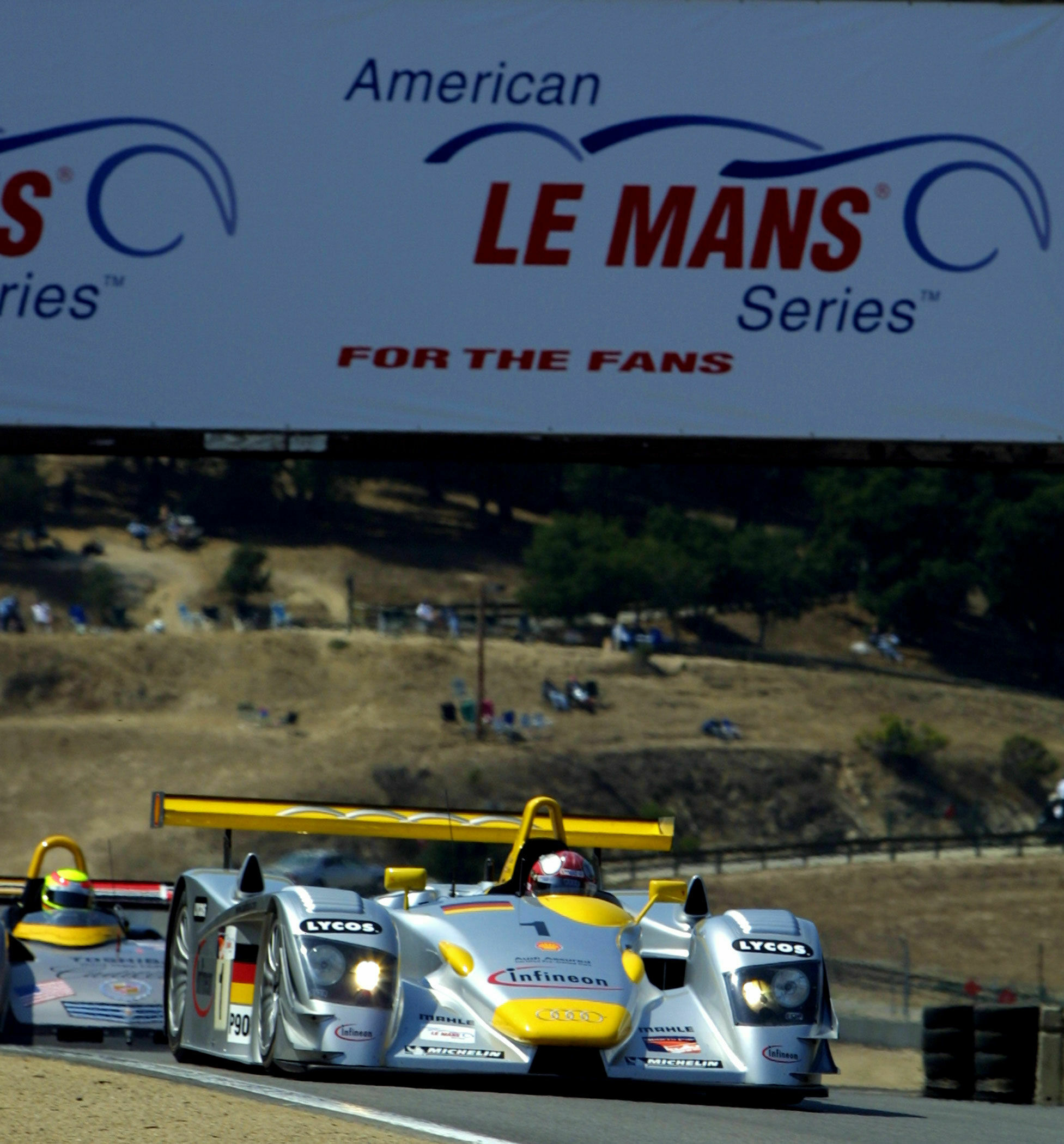 ALMS Laguna Seca 2001 - Audi R8 #1 (Audi Sport North America), Dindo Capello