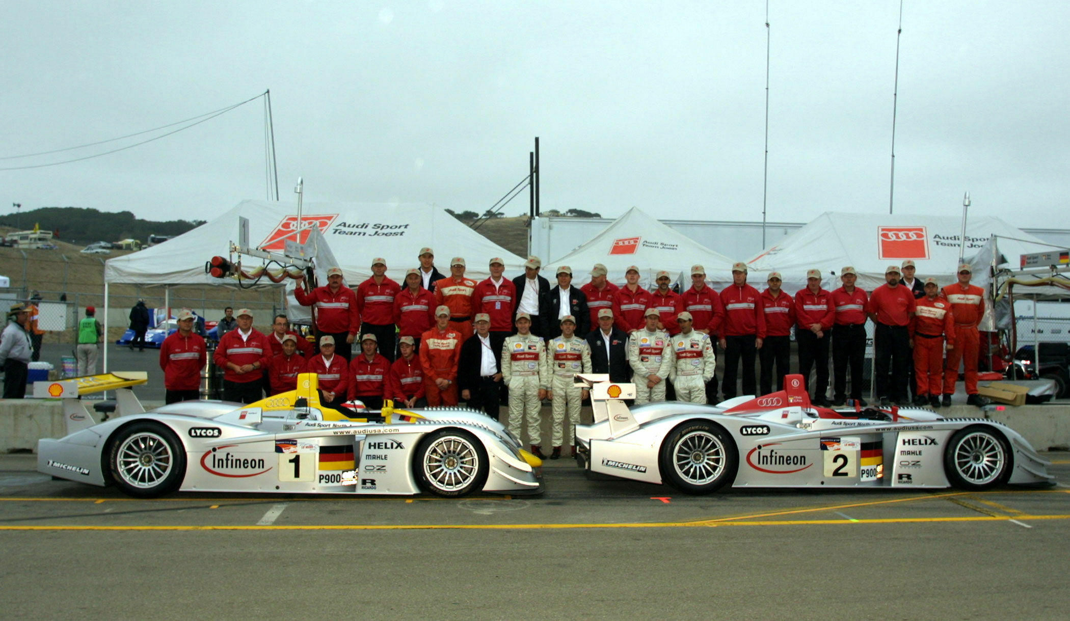 ALMS Laguna Seca 2001 - Audi Sport North America