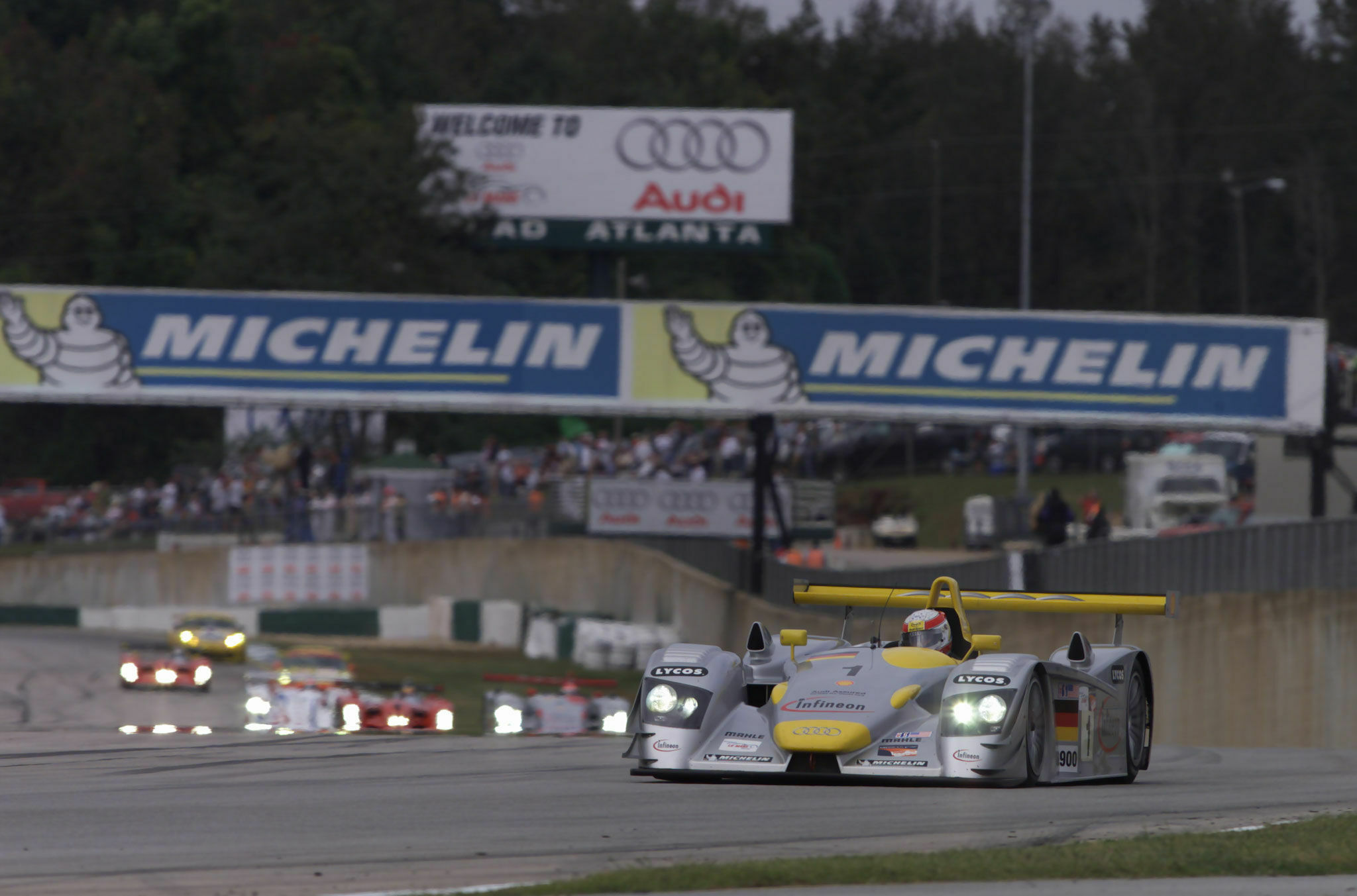 ALMS Road Atlanta 2001 - Audi R8 #1 (Audi Sport North America), Tom Kristensen