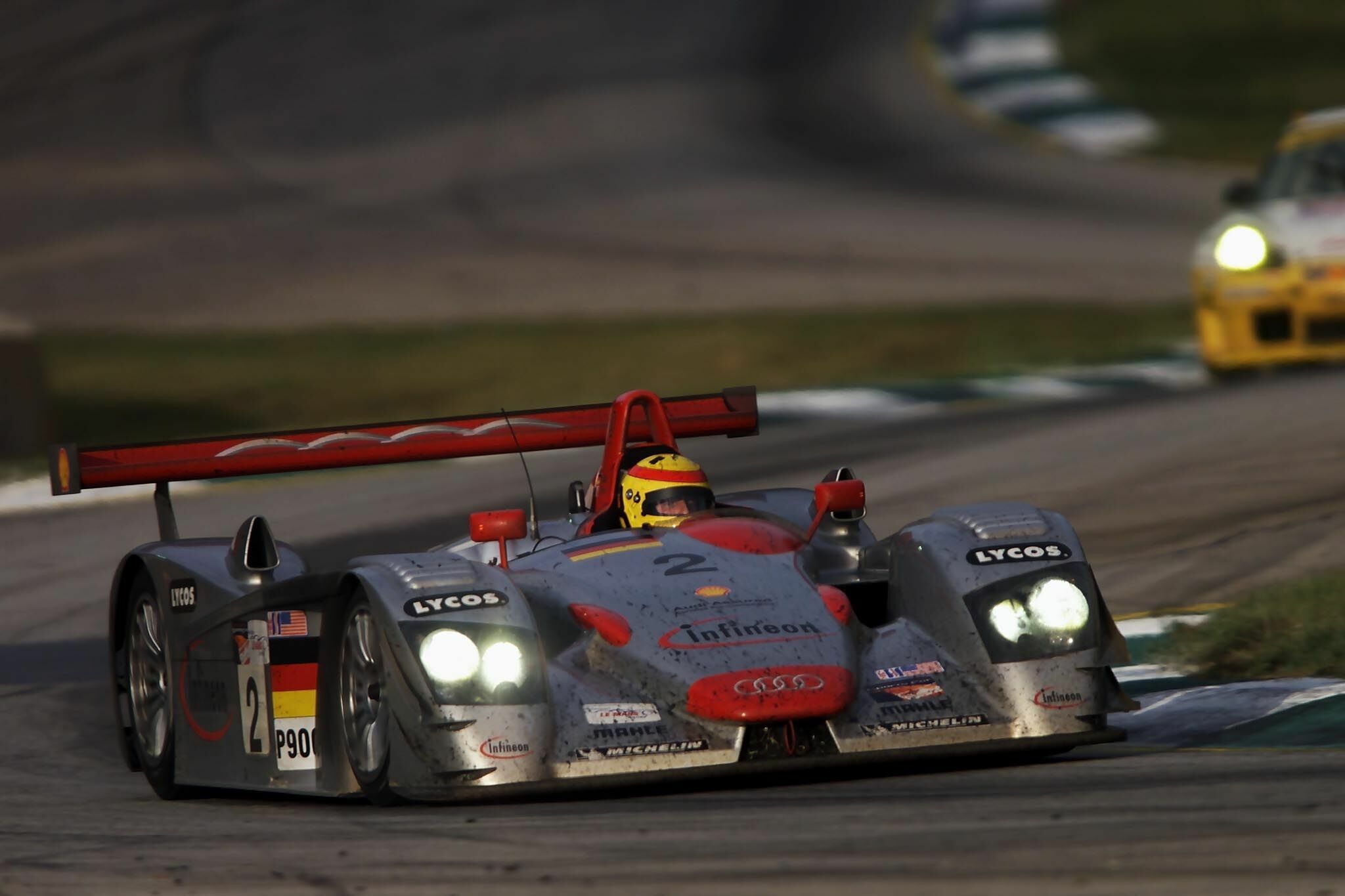 ALMS Road Atlanta 2001 - Audi R8 #2 (Audi Sport North America), Frank Biela