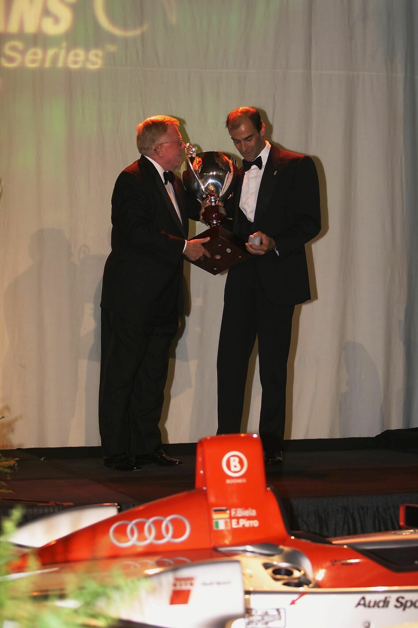 ALMS 2001 - Don Panoz, Emanuele Pirro
