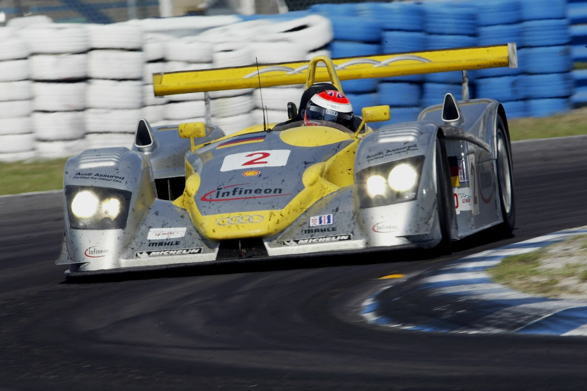 12h Sebring 2002 - Audi R8 #2 (Audi Sport North America), Johnny Herbert