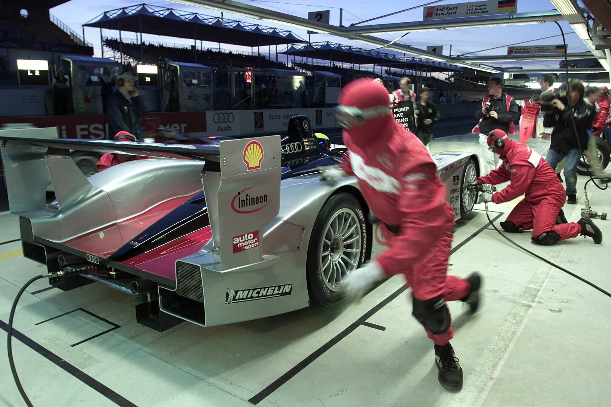 24h Le Mans 2002 - Audi R8 #3 (Audi Sport Team Joest), Michael Krumm