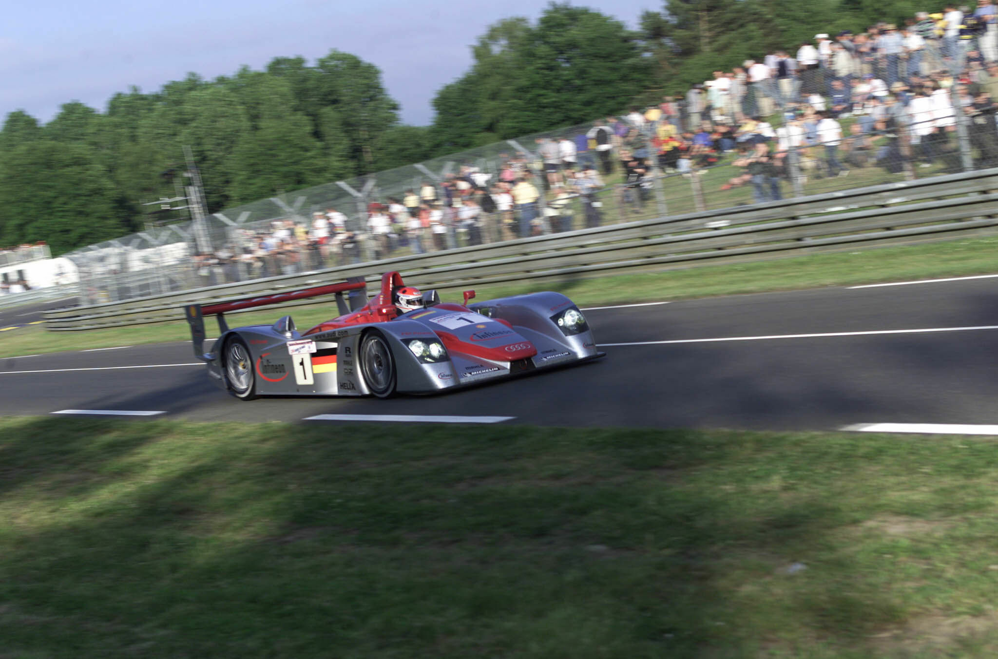 24h Le Mans 2002 - Audi R8 #1 (Audi Sport Team Joest), Emanuele Pirro