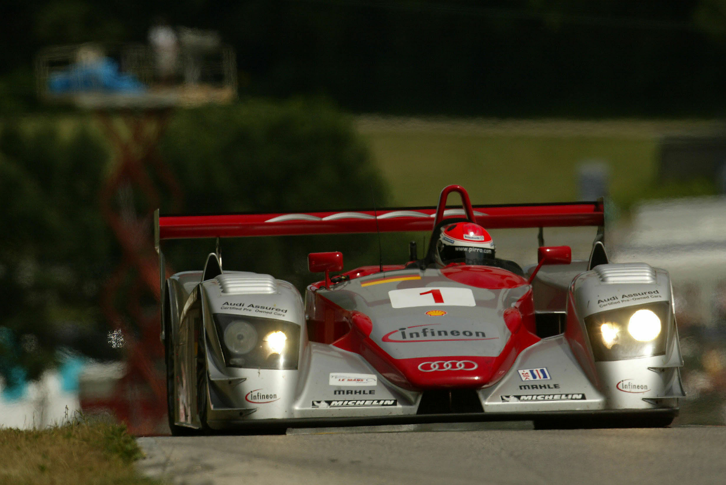 ALMS Road America 2002 - Audi R8 #1 (Audi Sport North America), Frank Biela